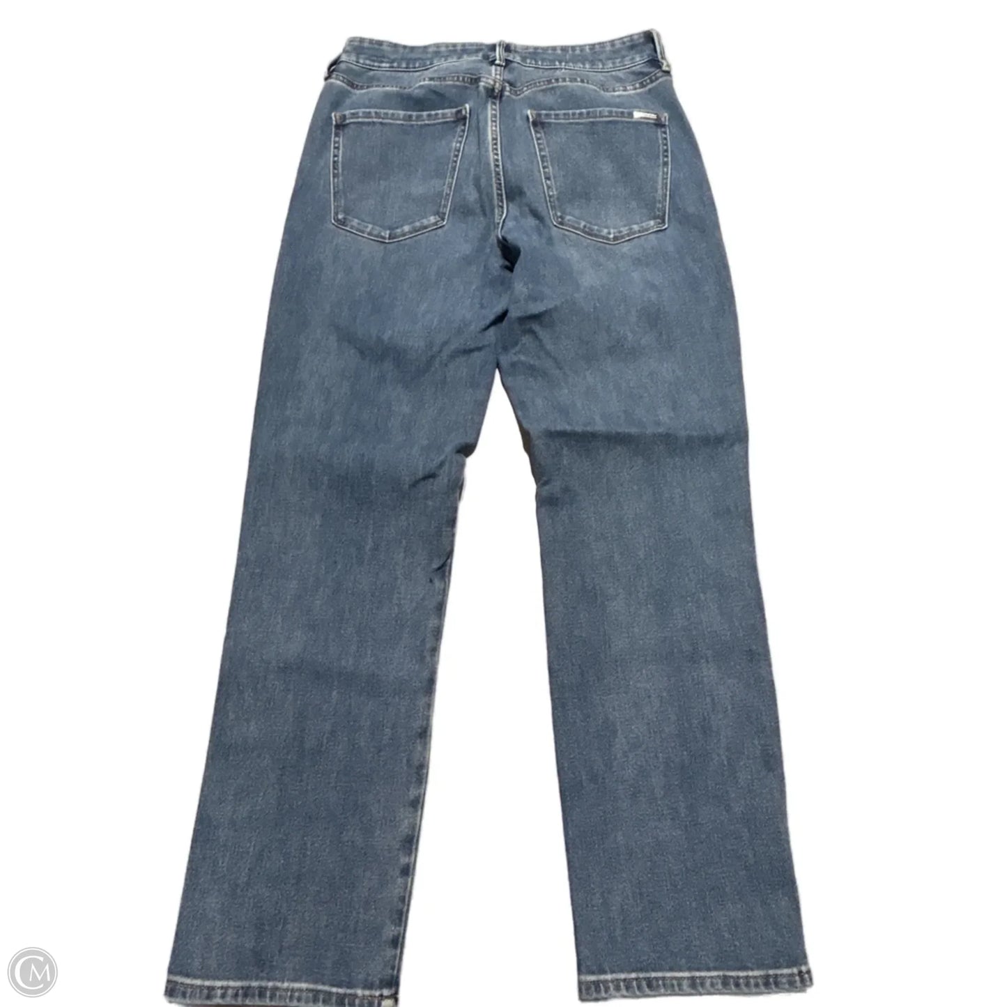 Jeans Straight By White House Black Market In Blue Denim, Size: 8