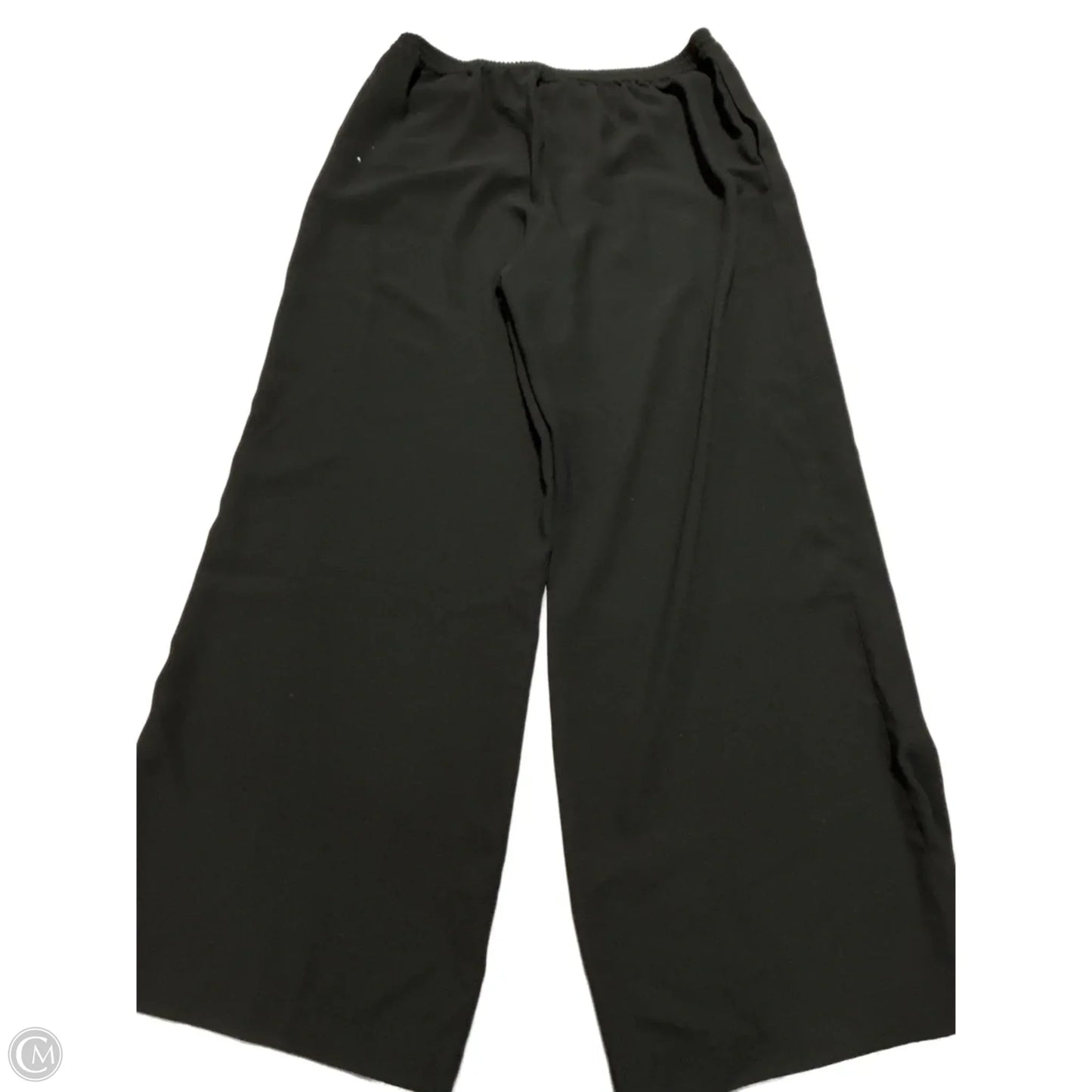 Pants Linen By Vince Camuto In Black, Size: Xl