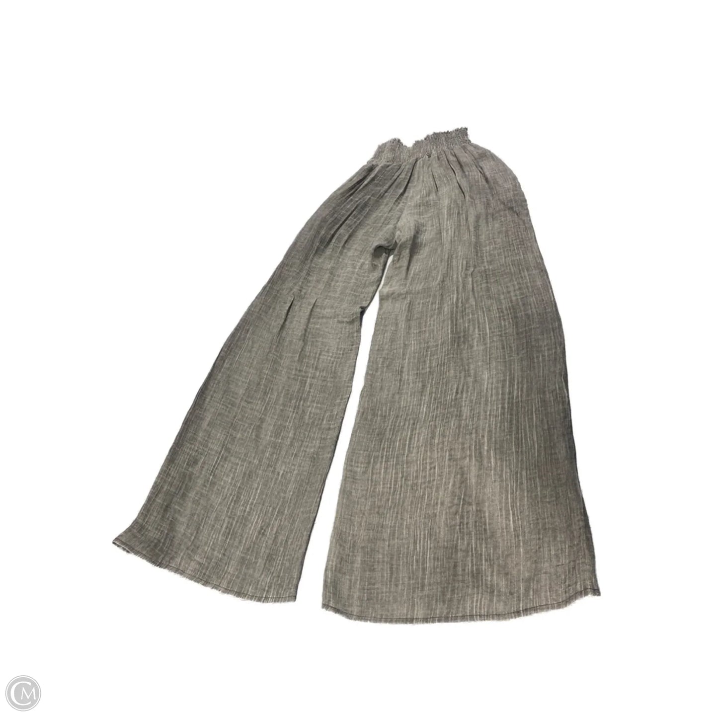 Pants Linen By Cmc In Grey, Size: S