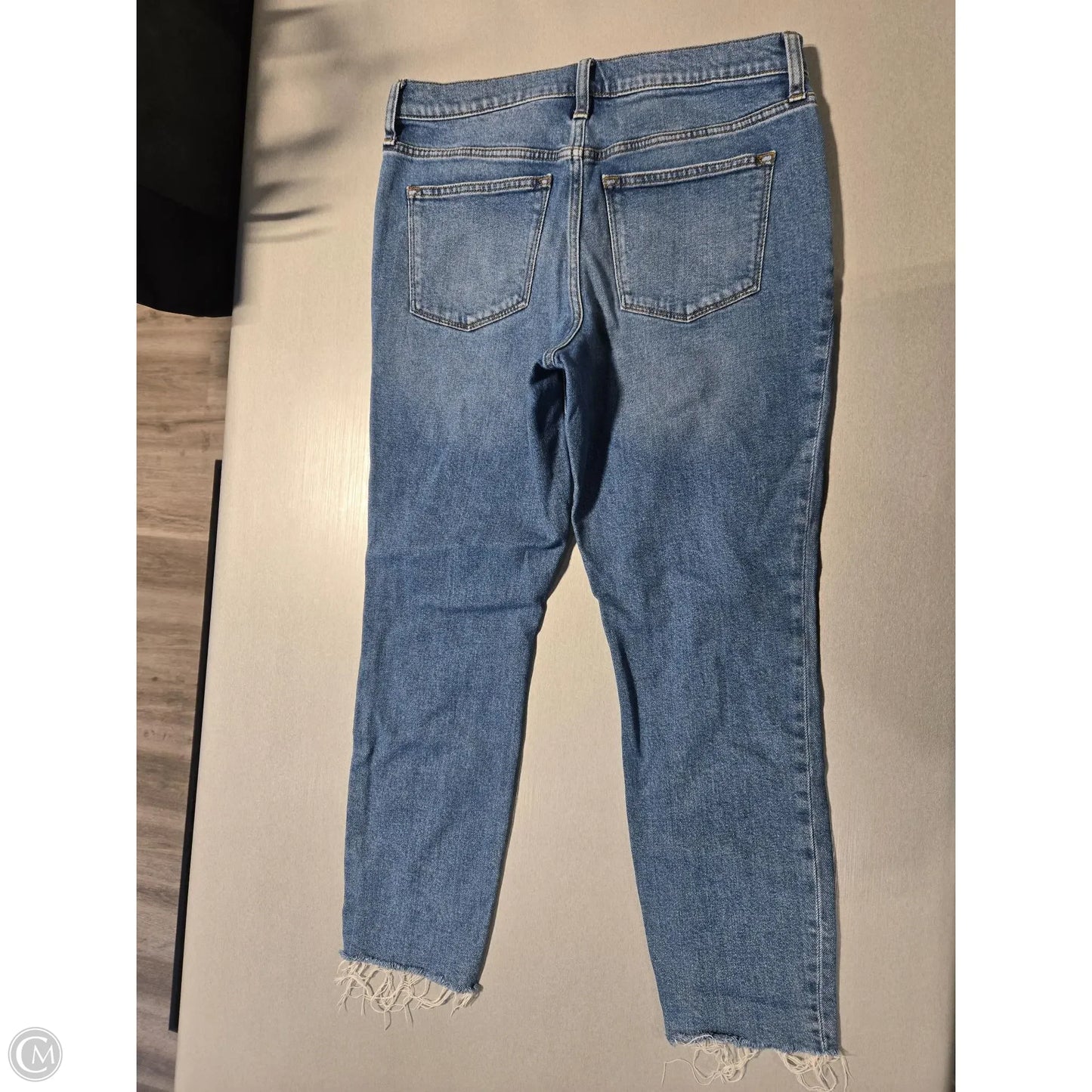 Jeans Straight By J. Crew In Blue Denim, Size: 28