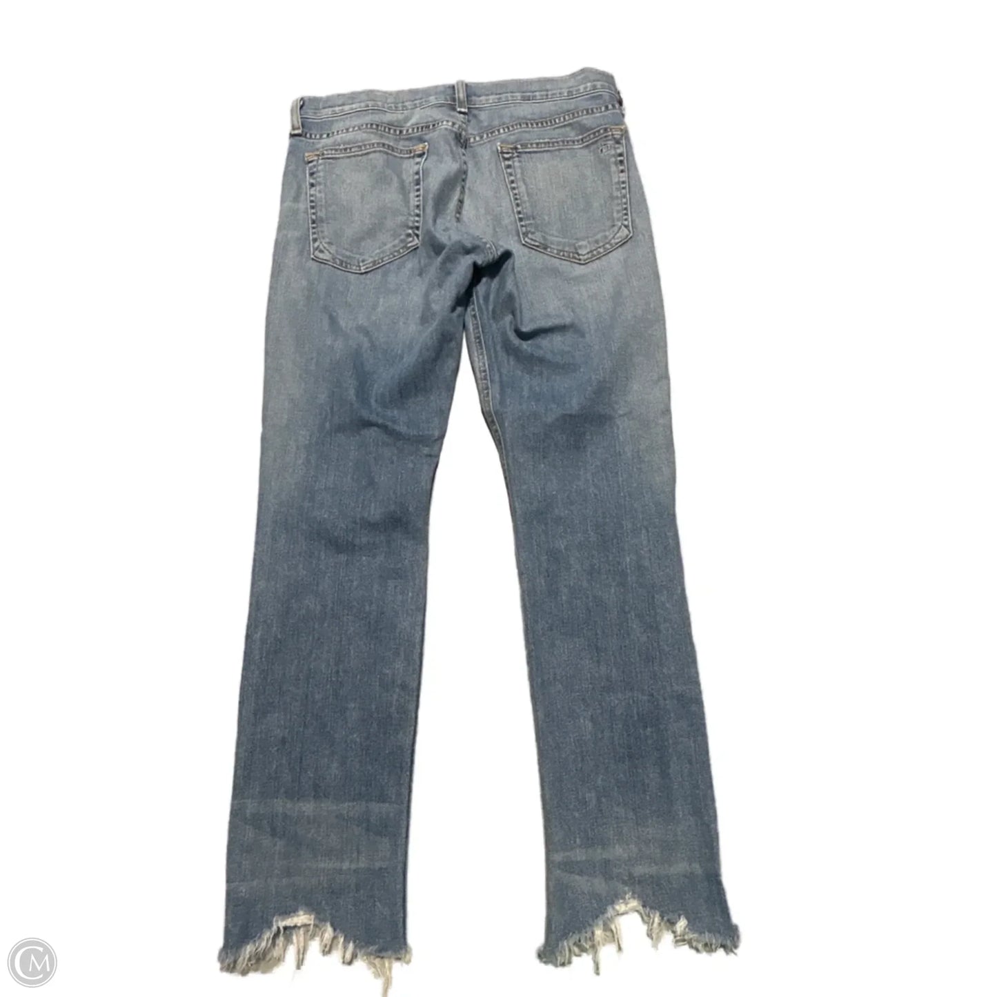 Capris By Rag & Bones Jeans In Blue Denim, Size: 2