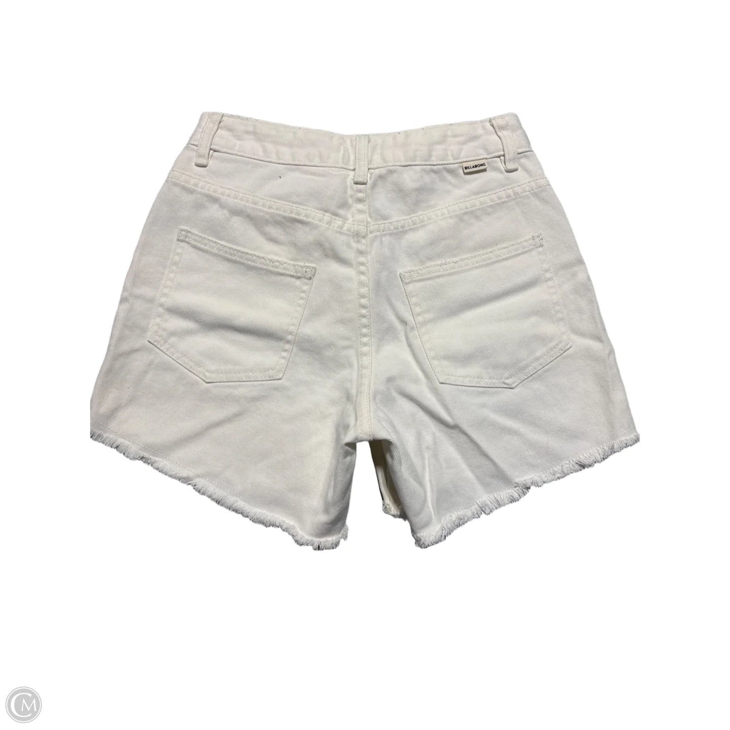 Shorts By Billabong In White Denim, Size: 0