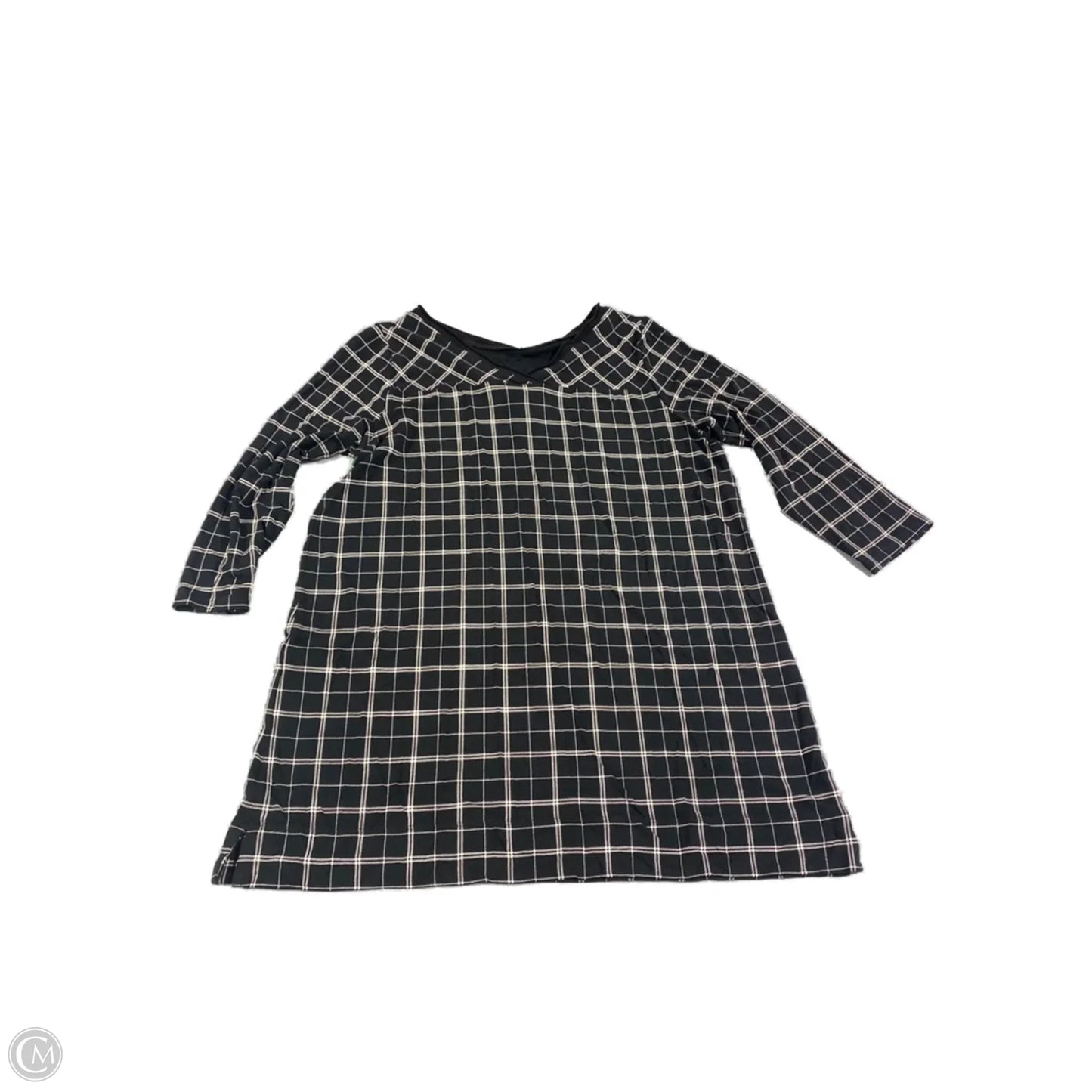 Top 3/4 Sleeve By J. Jill In Black, Size: Xs