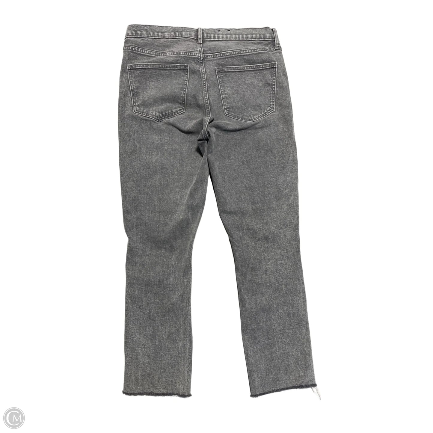 Jeans Straight By Gap In Grey, Size: 8
