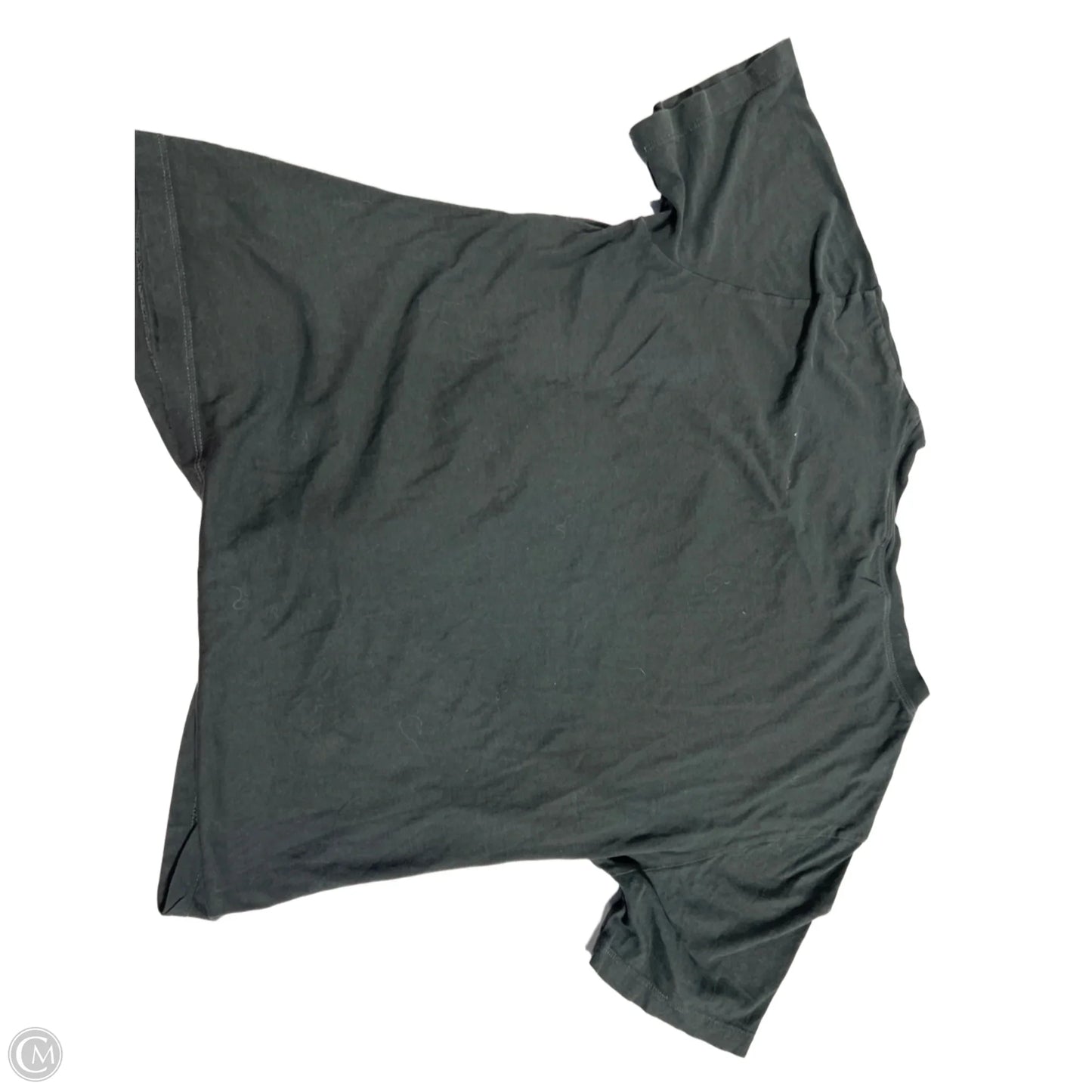 Top Short Sleeve Basic By 7 For All Mankind In Black, Size: Xs