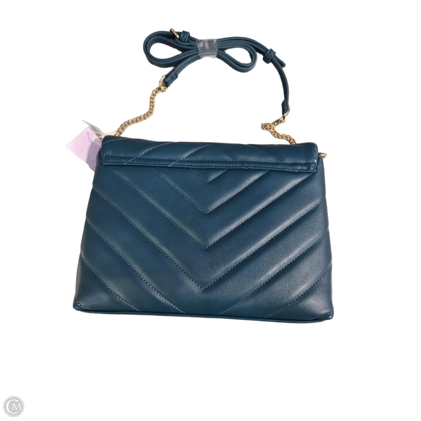 Crossbody Leather By A New Day, Size: Medium