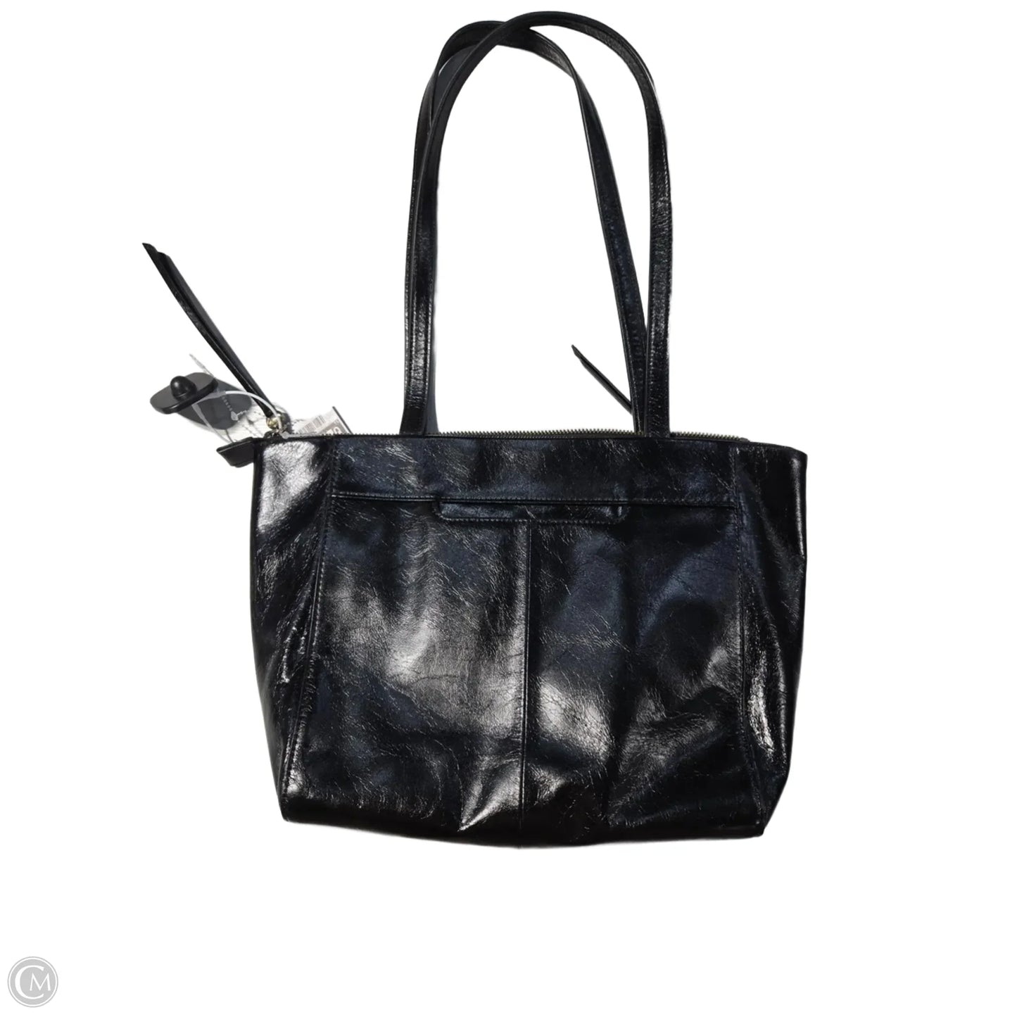 Handbag Leather By Hobo Intl, Size: Large