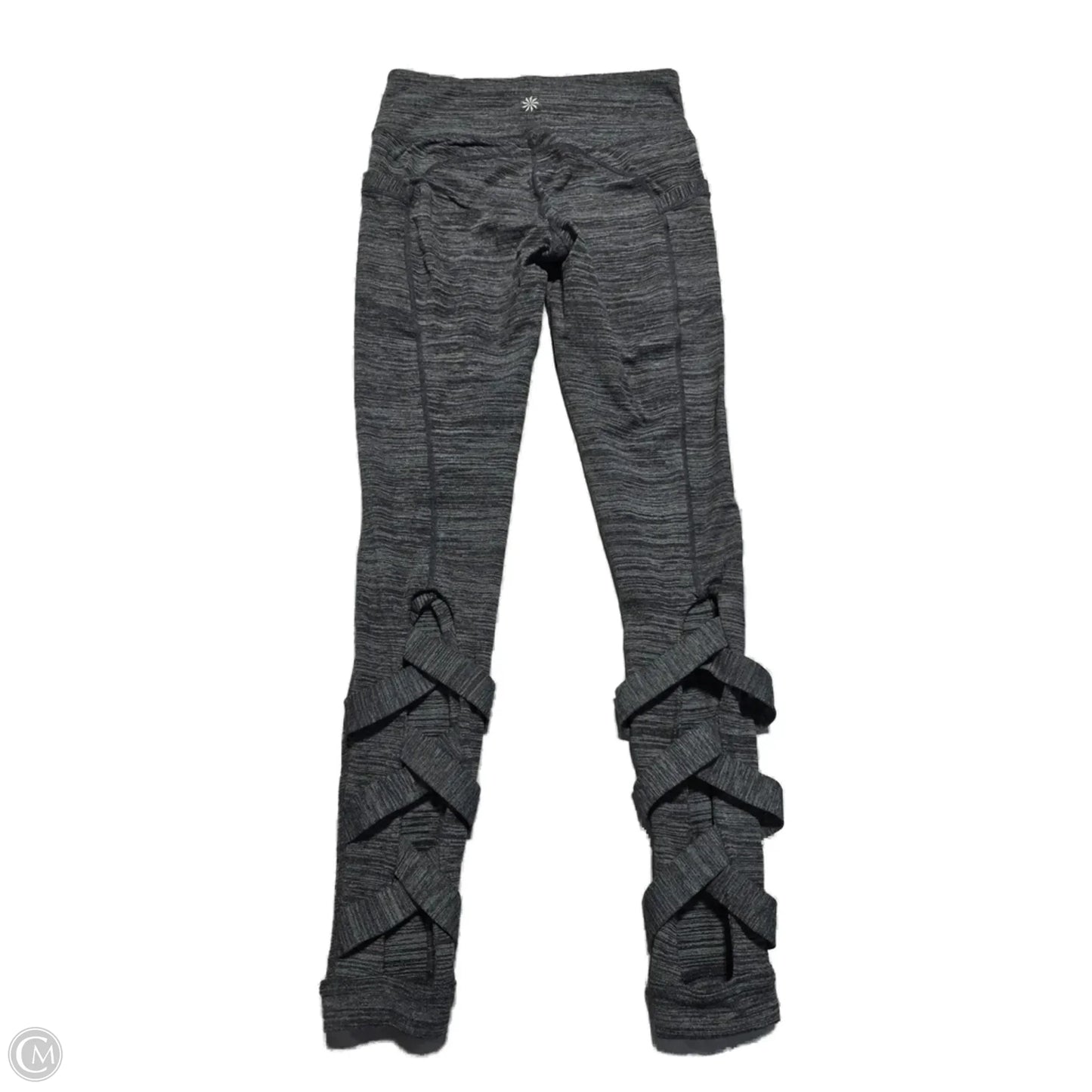 Athletic Leggings By Athleta In Grey, Size: S