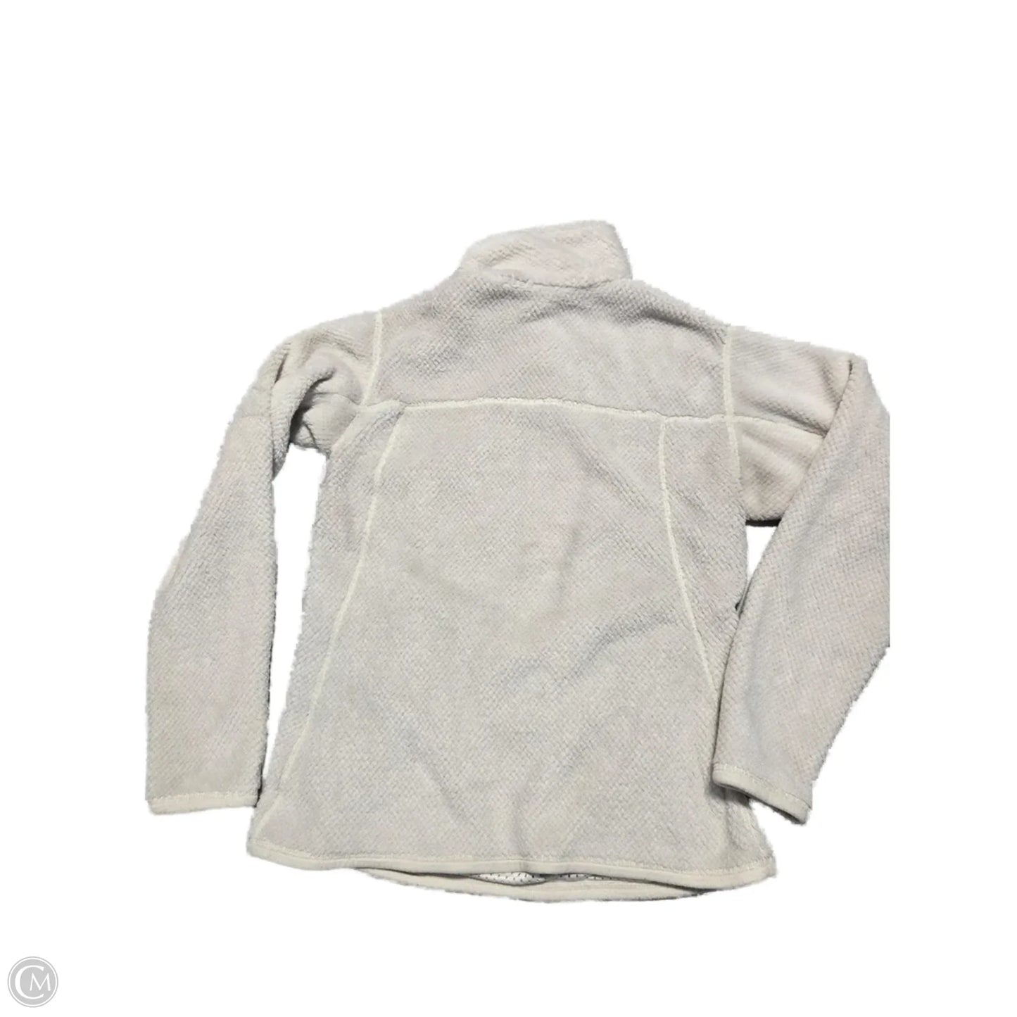 Sweatshirt Collar By Patagonia In Cream, Size: M