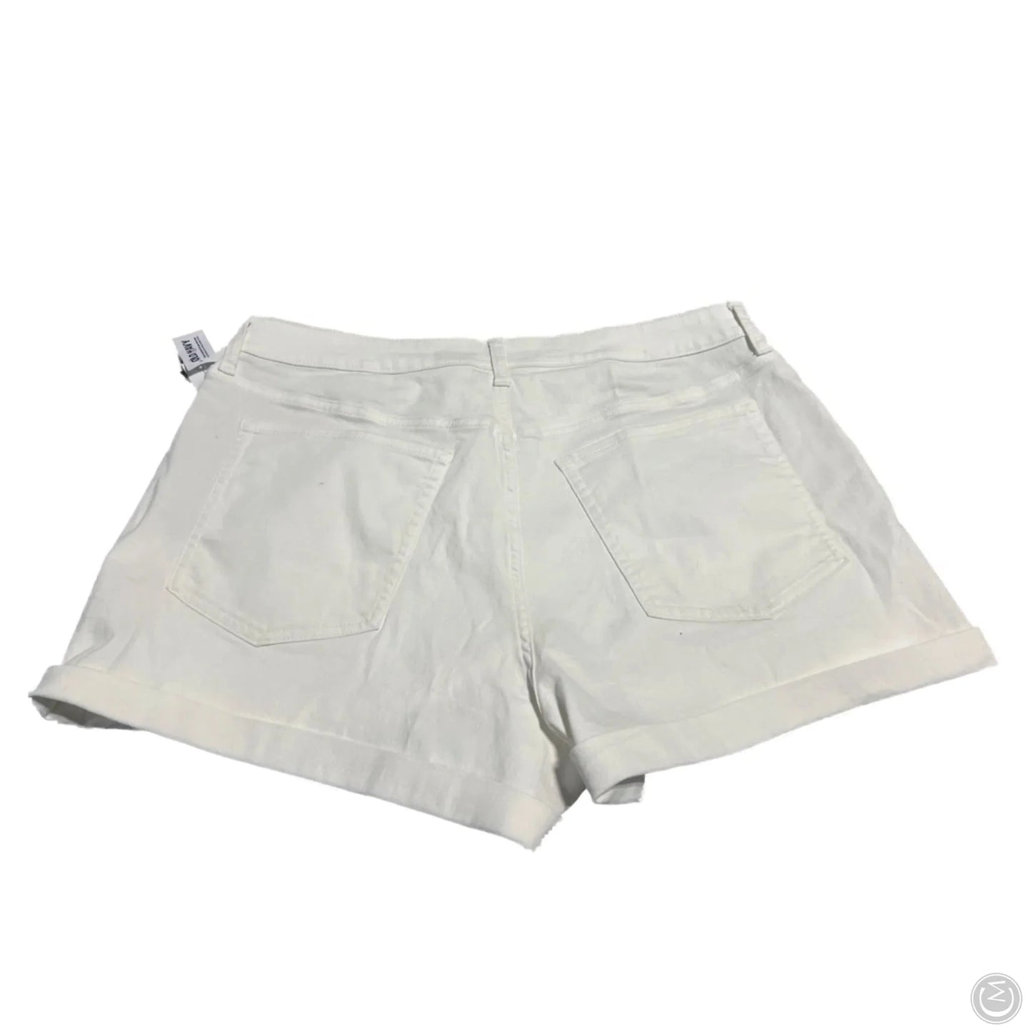 Shorts By Old Navy In White Denim, Size: 1x