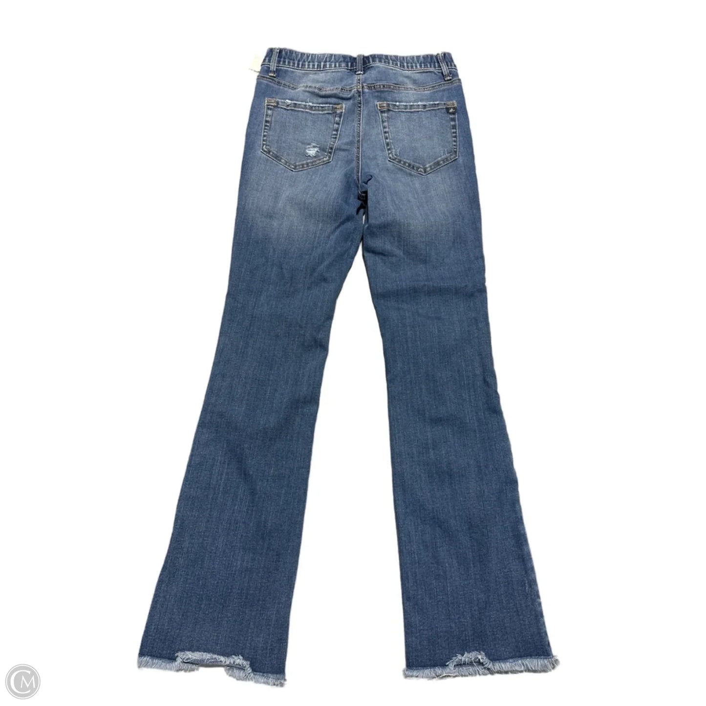 Jeans Flared By Maurices In Blue Denim, Size: 4
