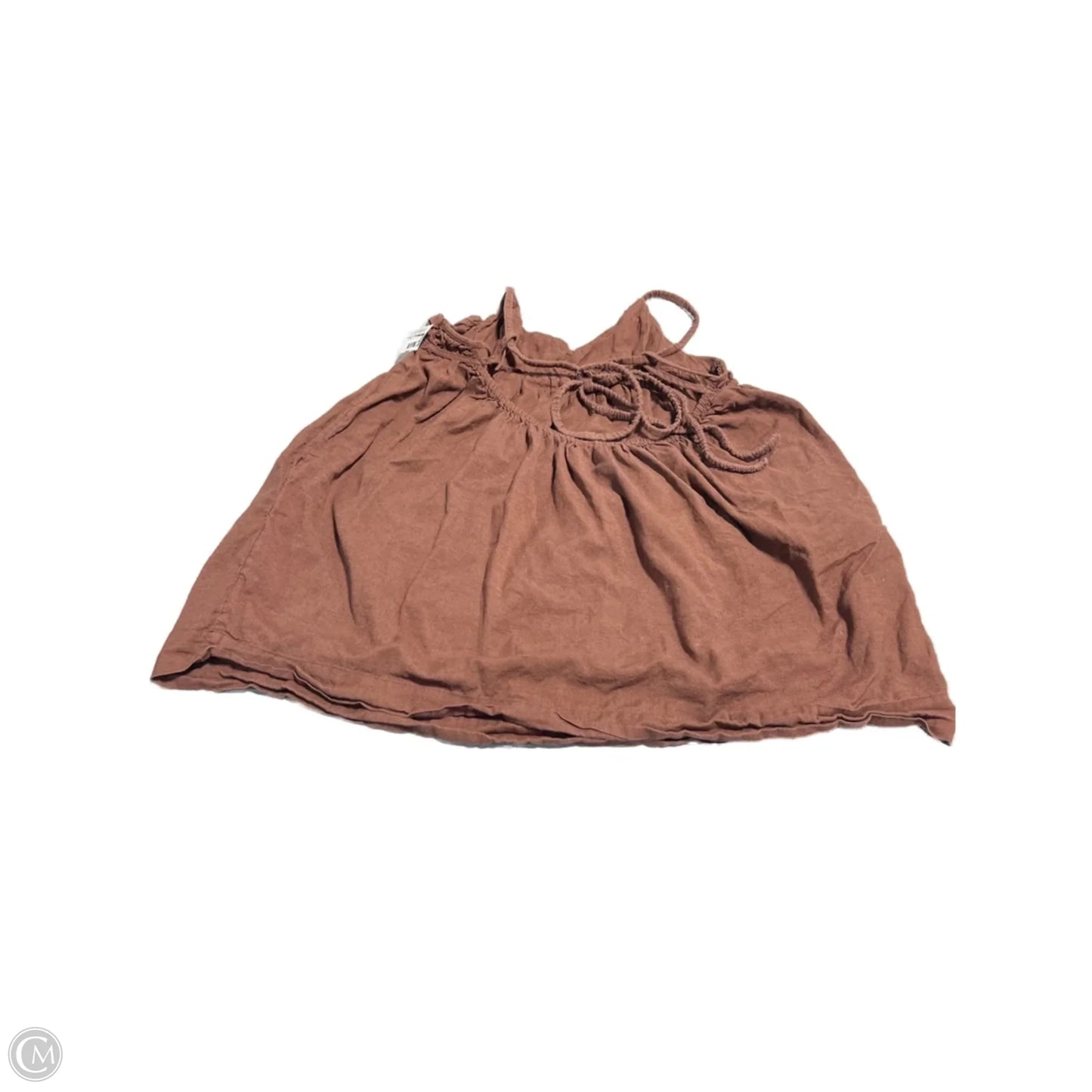 Top Sleeveless By Free People In Brown, Size: S