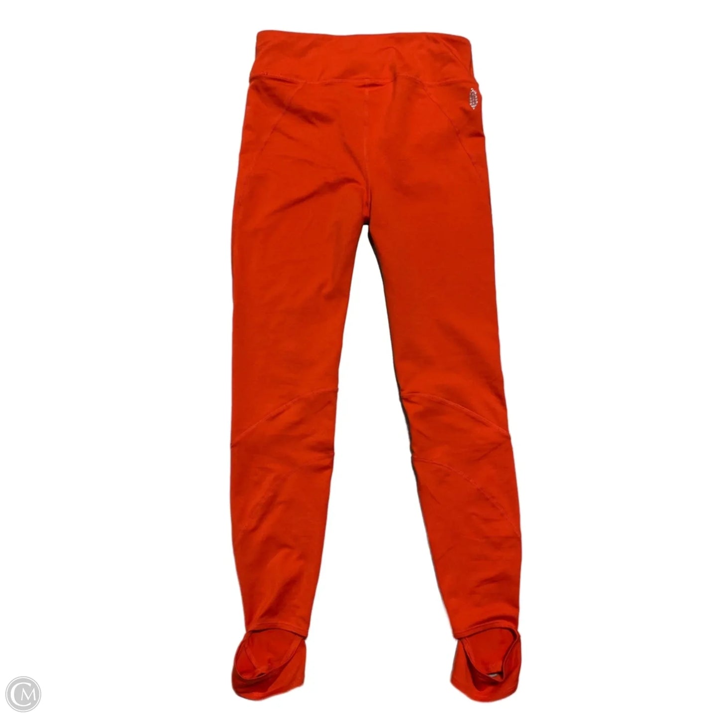 Athletic Leggings By Free People In Orange, Size: S