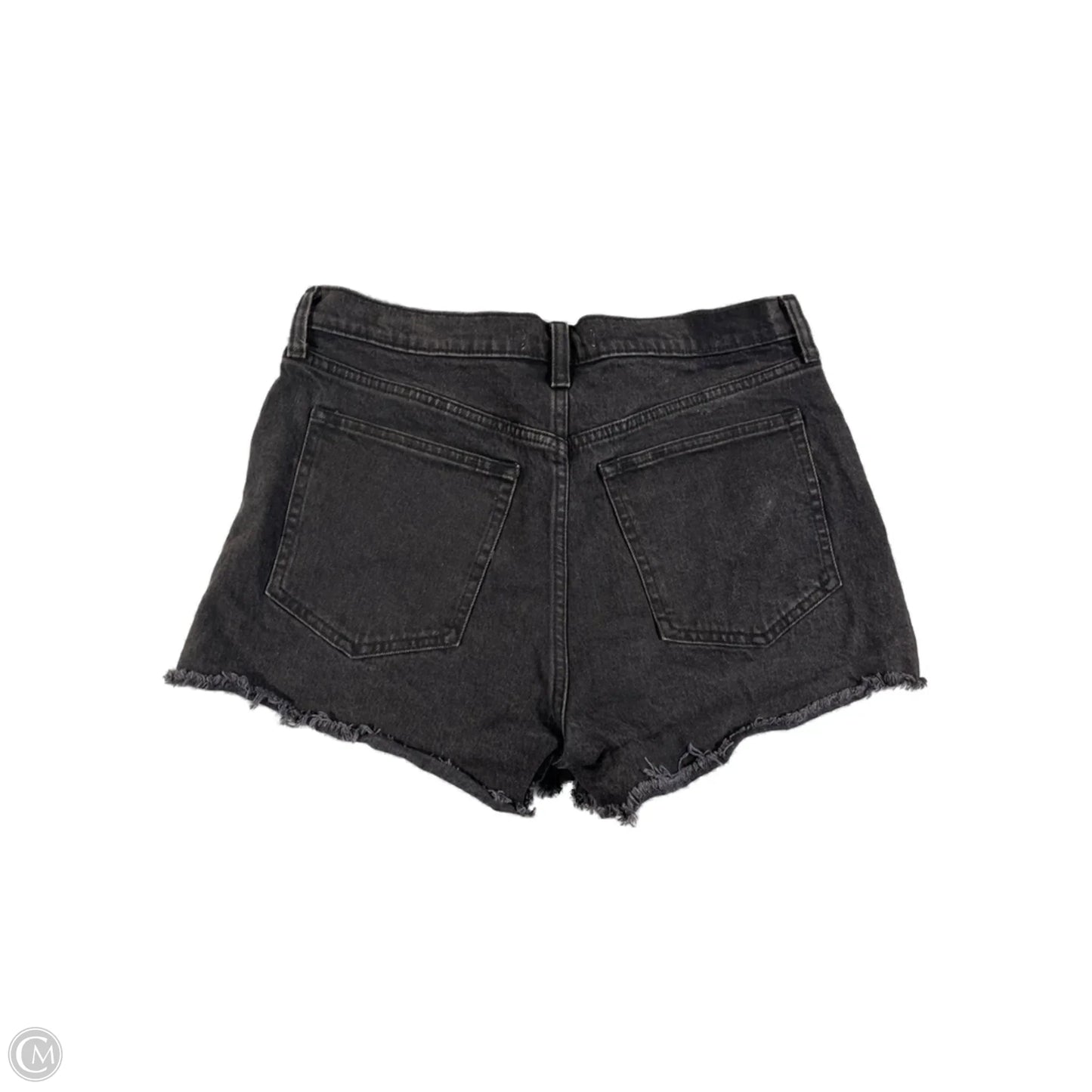 Shorts By Abercrombie And Fitch In Black Denim, Size: 10