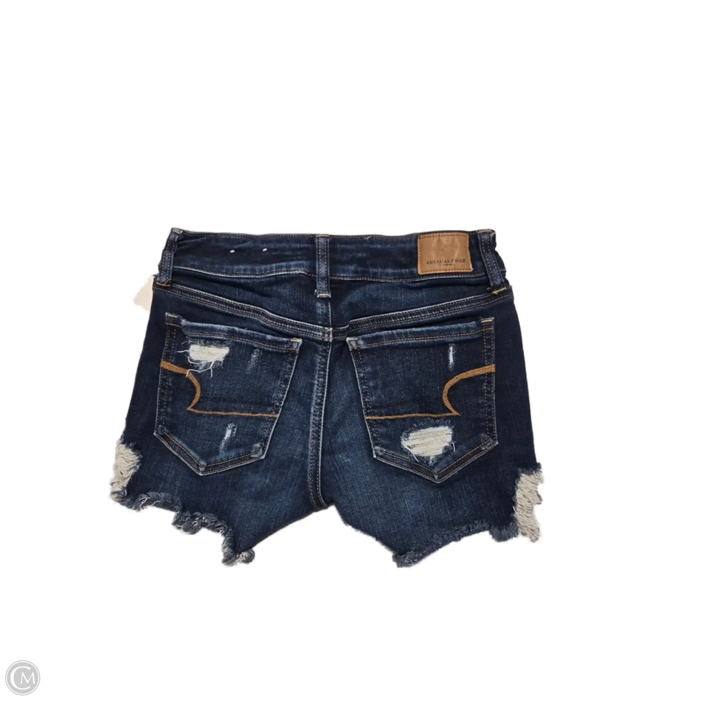 Shorts By American Eagle In Blue Denim, Size: 2