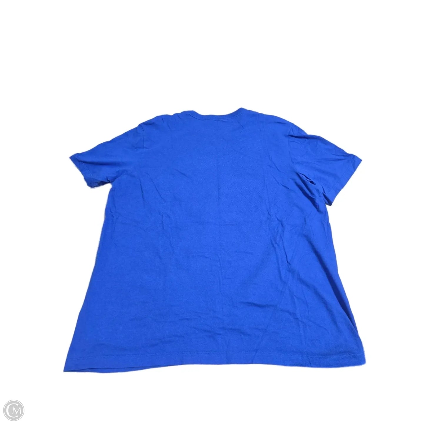 Top Short Sleeve Basic By Nike In Blue, Size: Xl