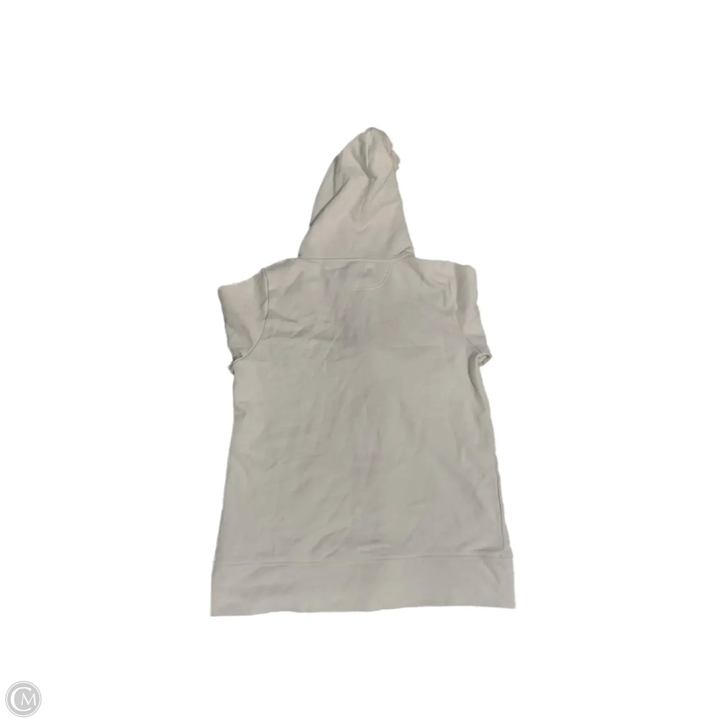 Sweatshirt Hoodie By Gap In Cream, Size: L
