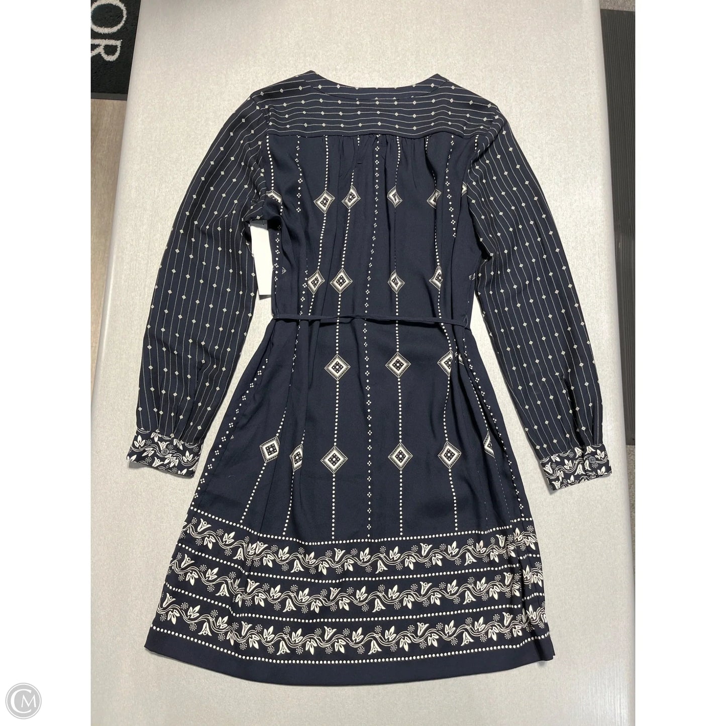 Dress Casual Short By Loft In Navy, Size: Mp