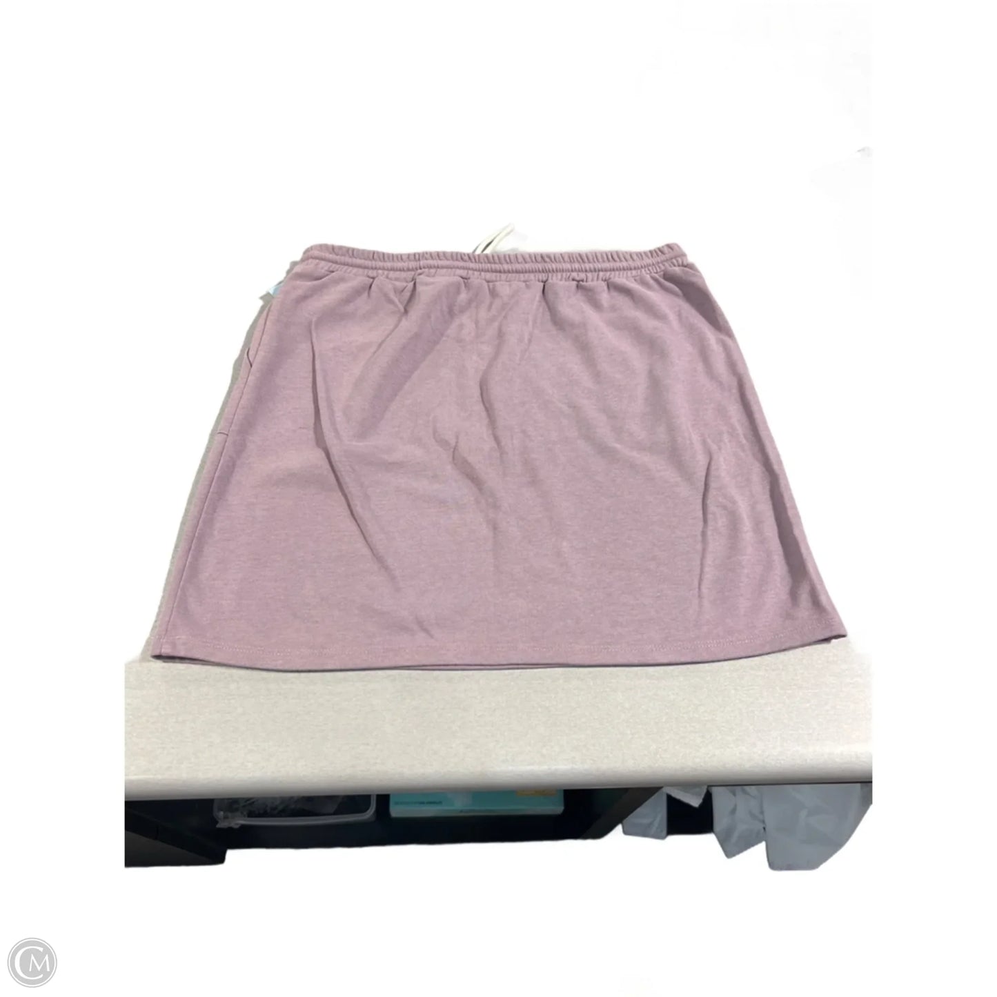 Skirt Mini & Short By Hem & Thread In Purple, Size: L