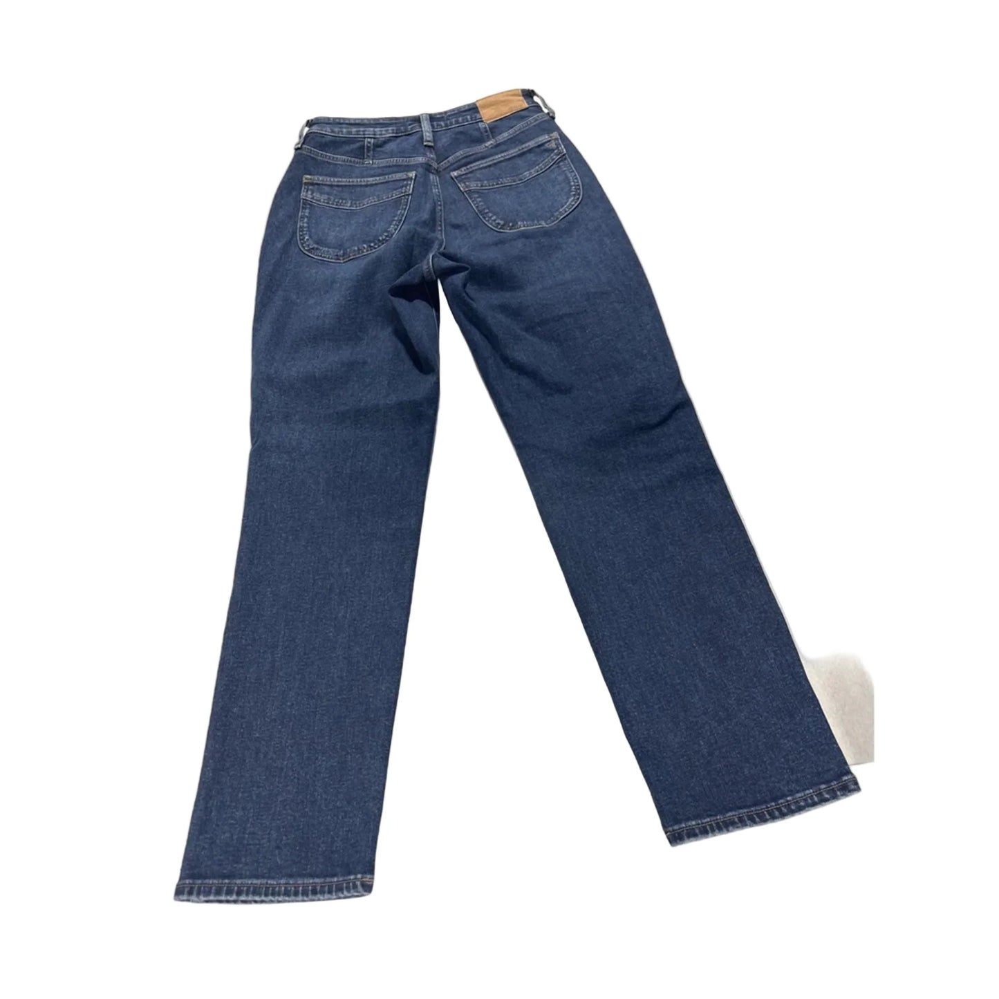 Jeans Straight By Madewell In Blue Denim, Size: 6