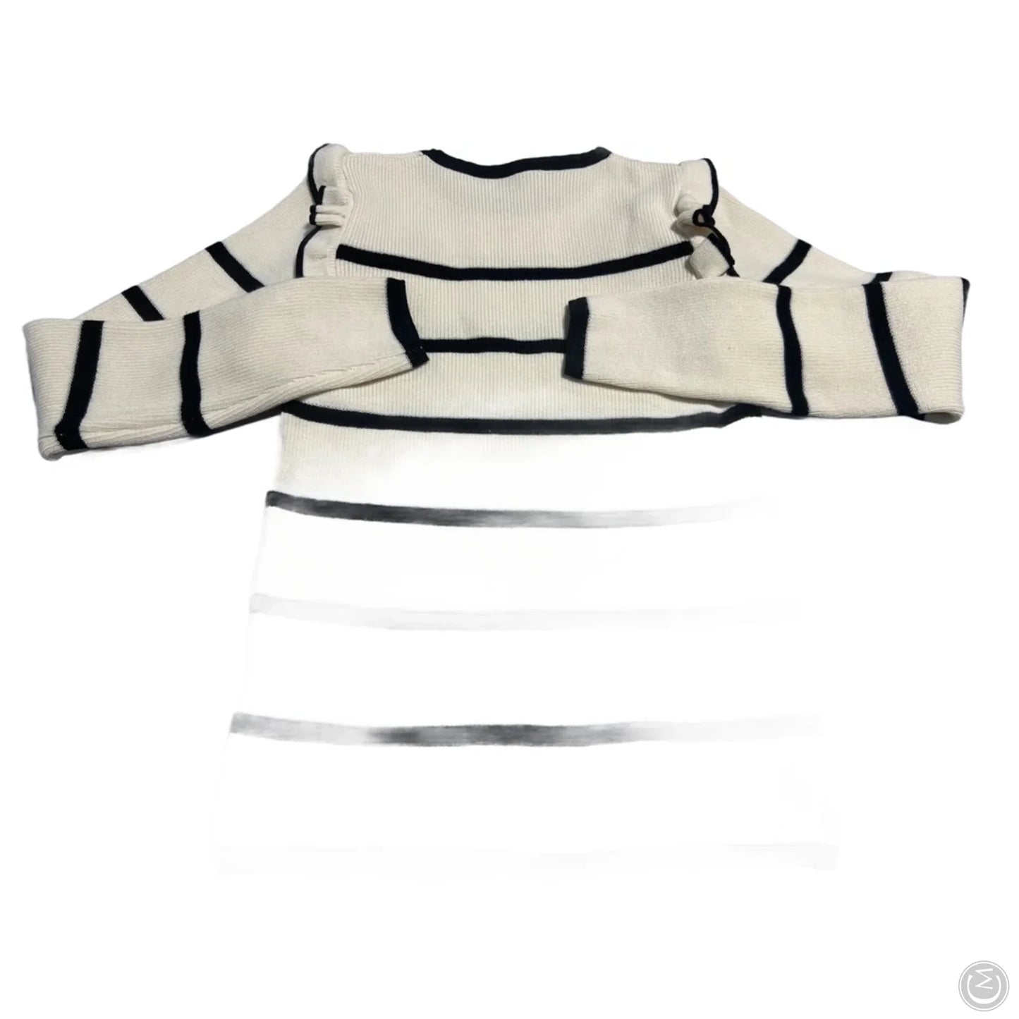 Sweater By Cme In Black & Cream, Size: M