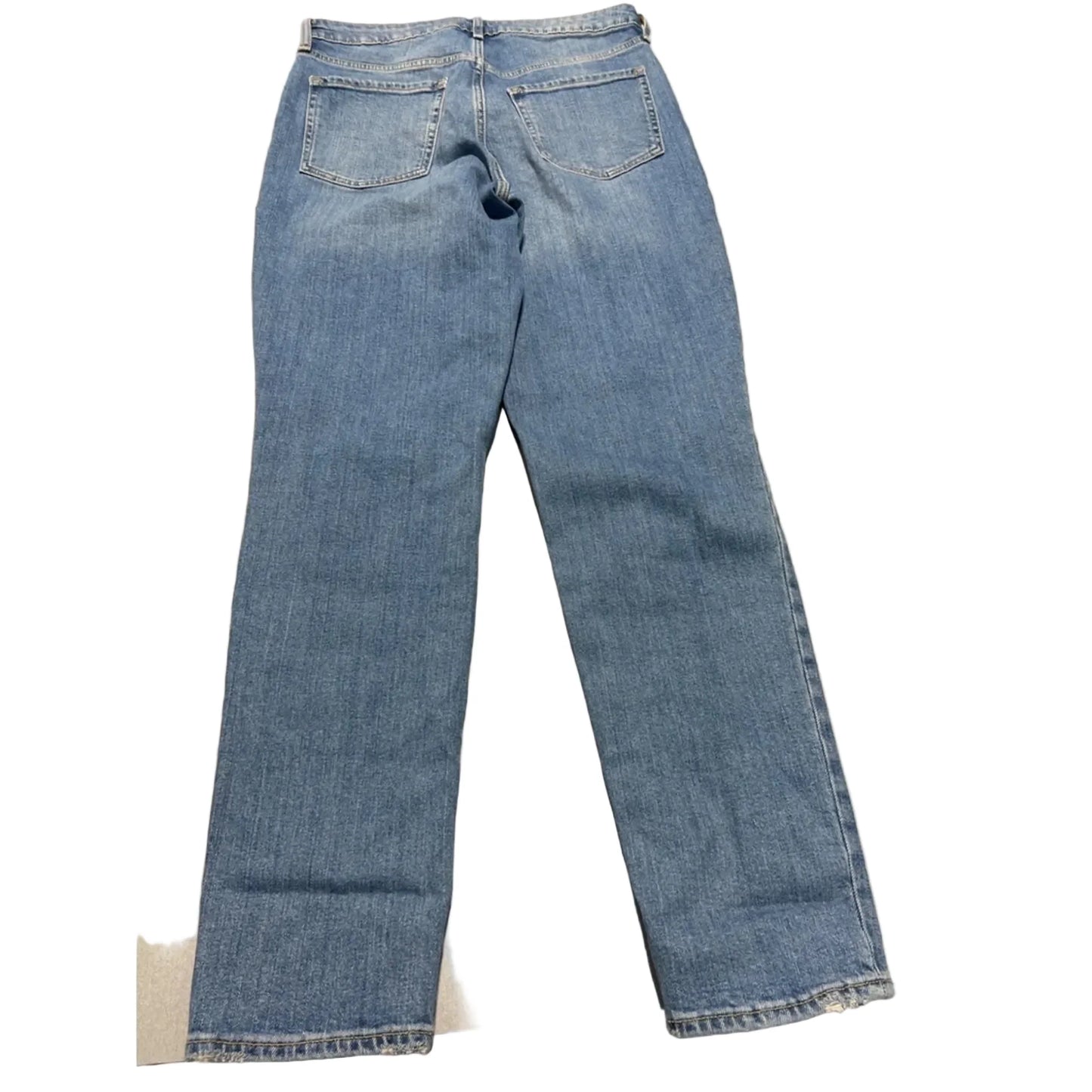 Jeans Straight By Old Navy In Blue Denim, Size: 8l