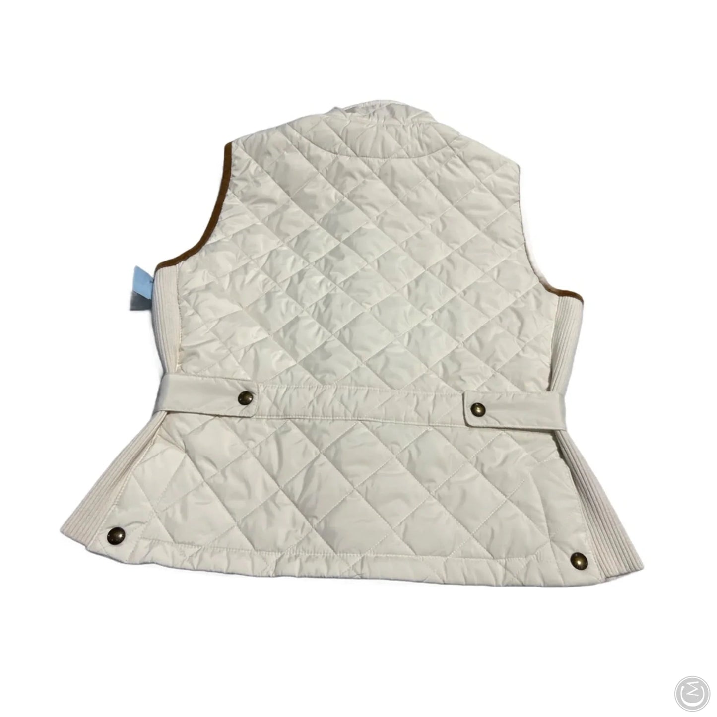 Vest Puffer & Quilted By Ralph Lauren In White, Size: L