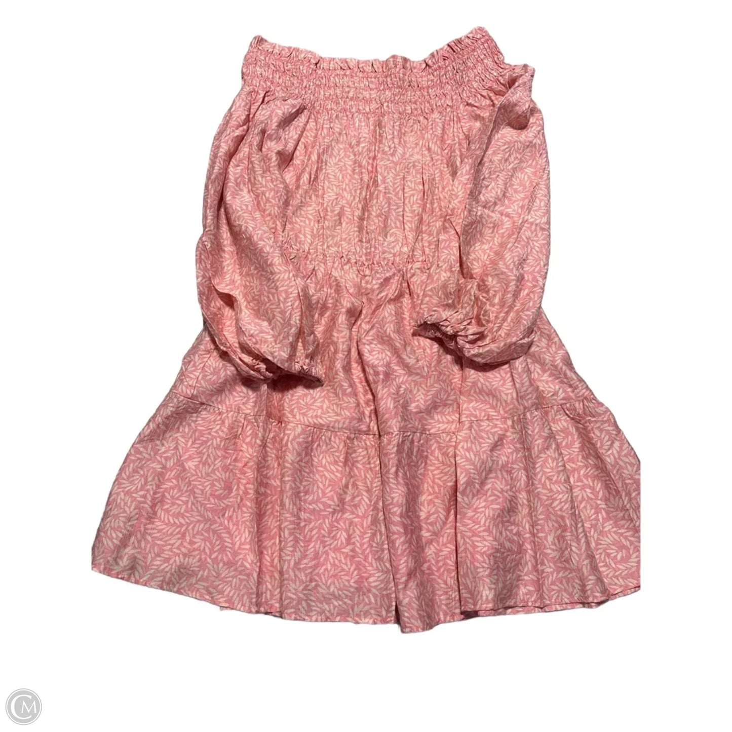 Dress Casual Short By H&m In Pink, Size: M