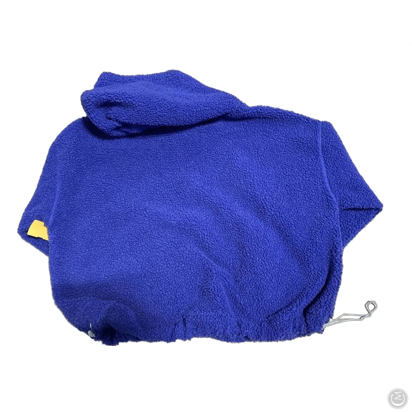 Jacket Faux Fur & Sherpa By Wild Fable In Blue, Size: L