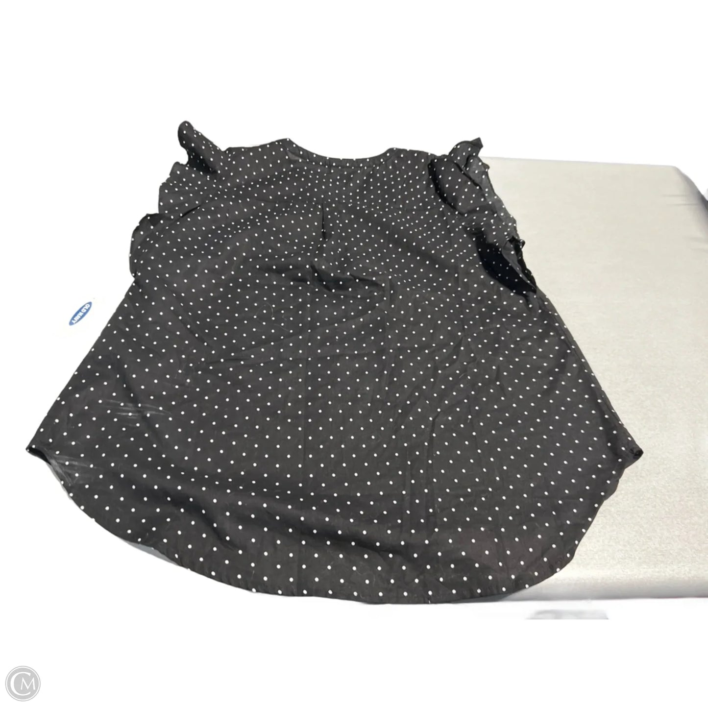 Top Short Sleeve By Old Navy In Polkadot Pattern, Size: Xl