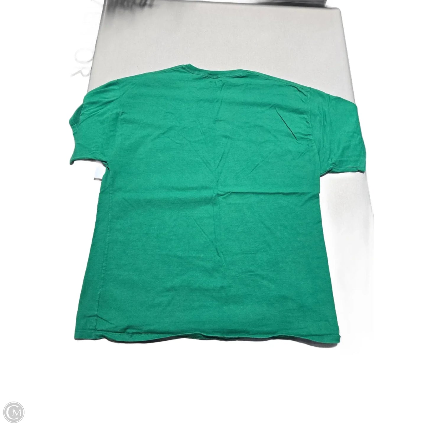 Top Short Sleeve By Champion In Green, Size: Xl