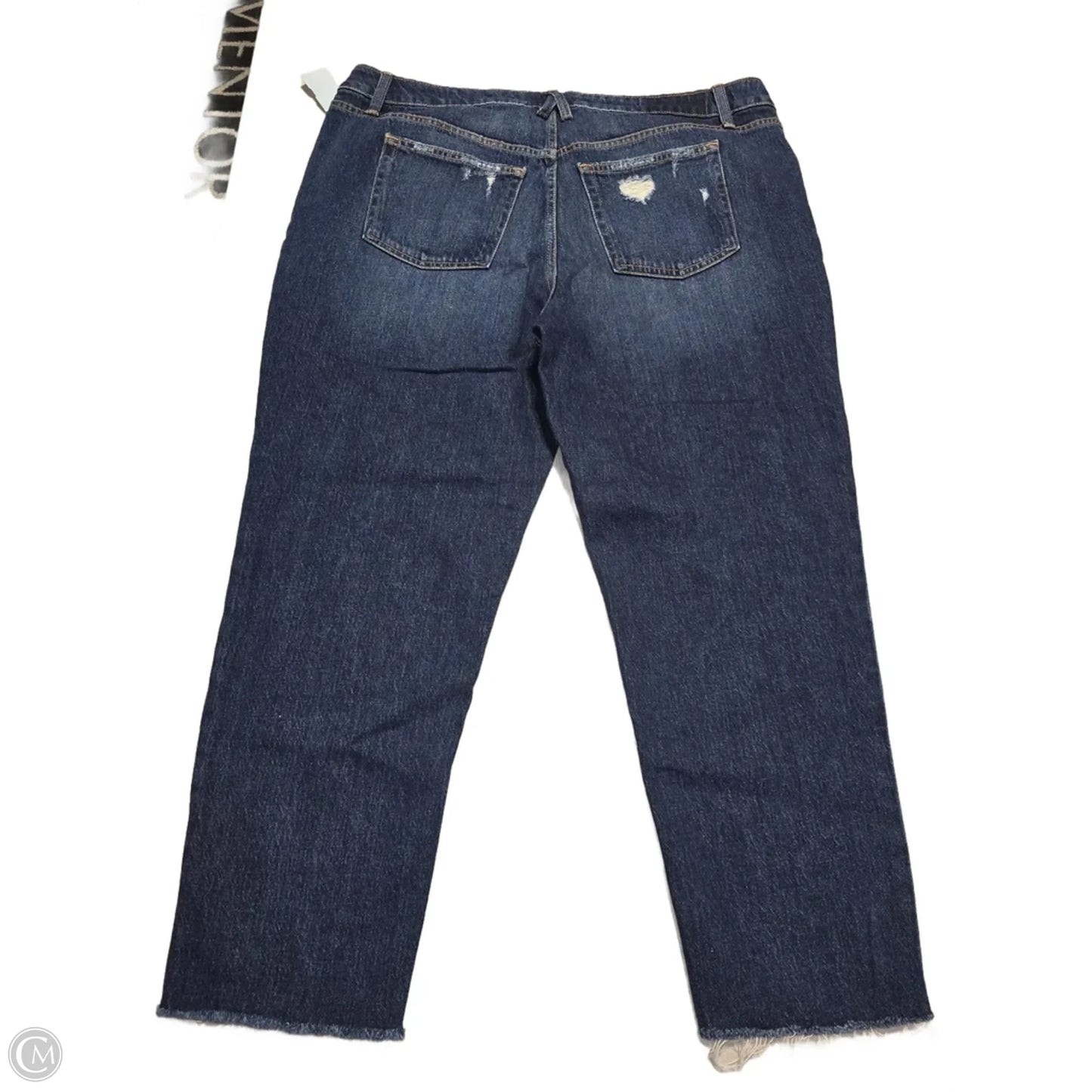 Jeans Straight By Maurices In Blue Denim, Size: 16