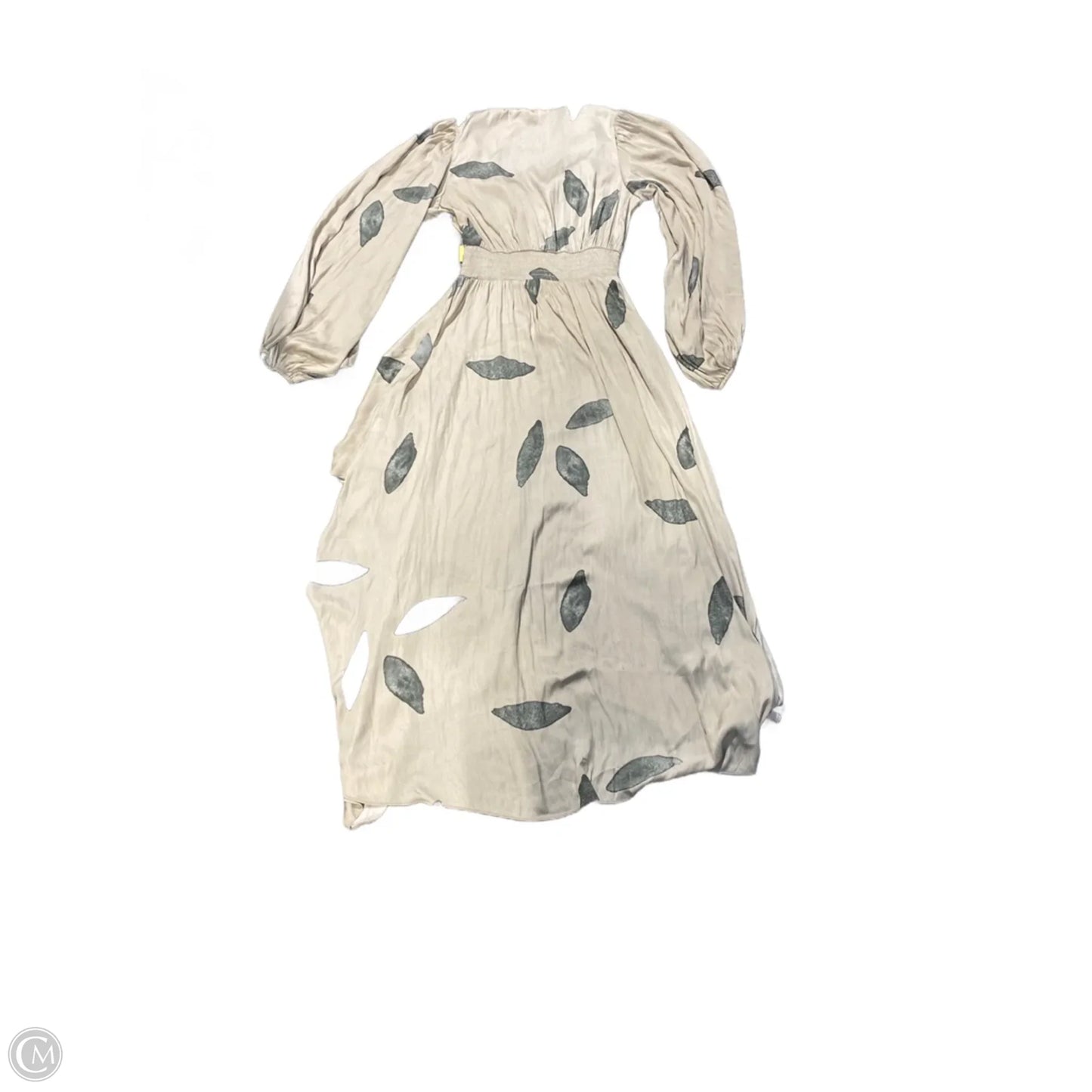 Dress Party Long By Grade & Gather In Tan, Size: L