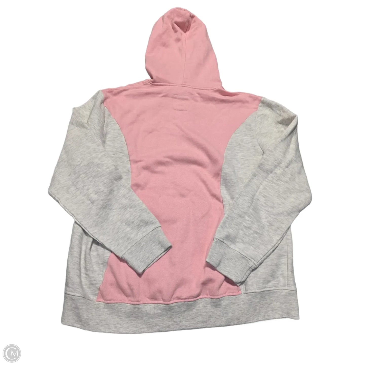Sweatshirt Hoodie By Black Label In Cream, Size: L