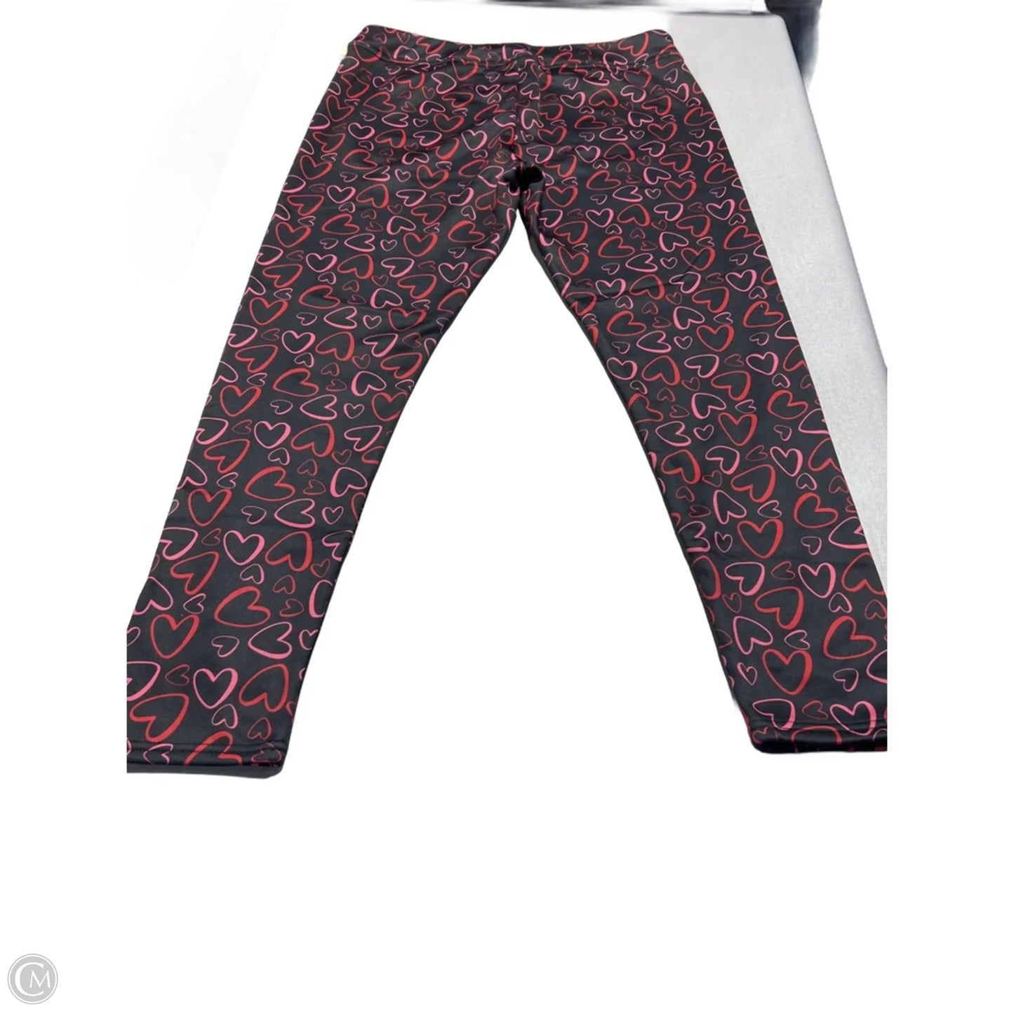 Pants Lounge By Serra In Pink & Red, Size: Xl