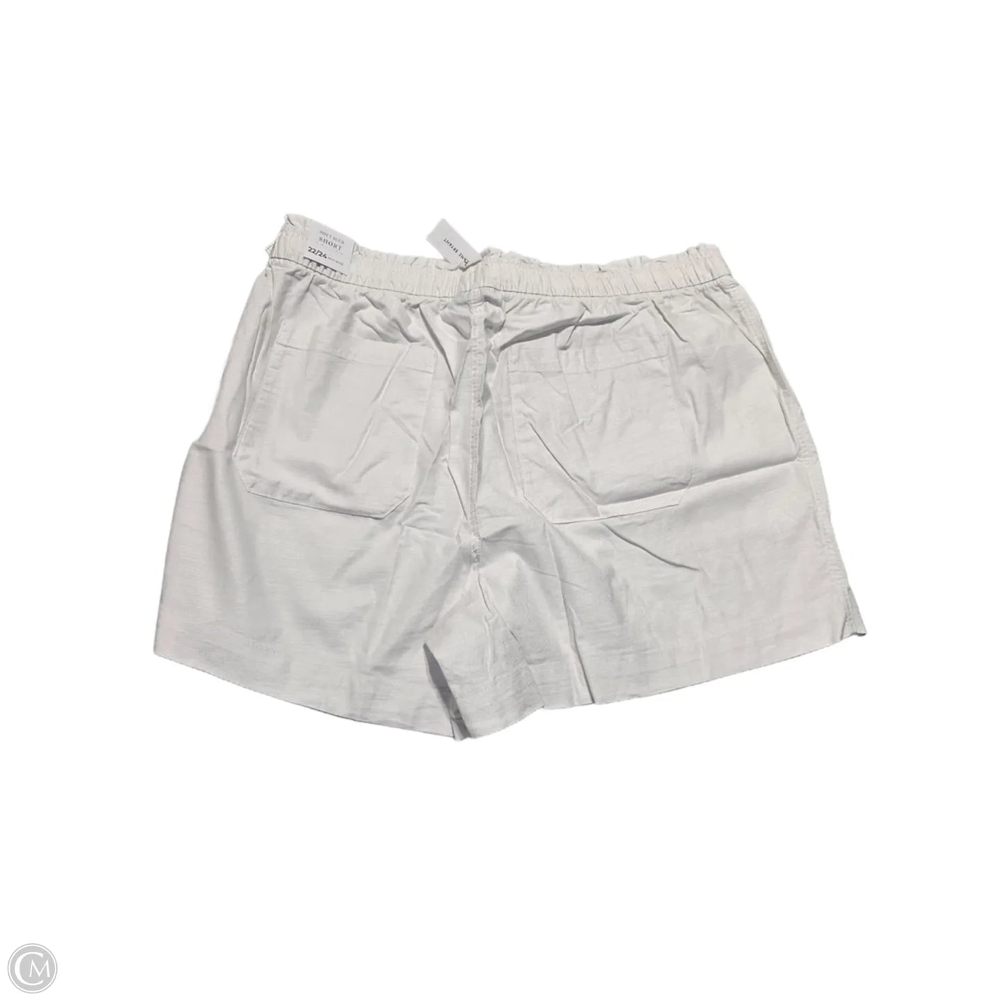 Shorts By Lane Bryant In White, Size: 3x