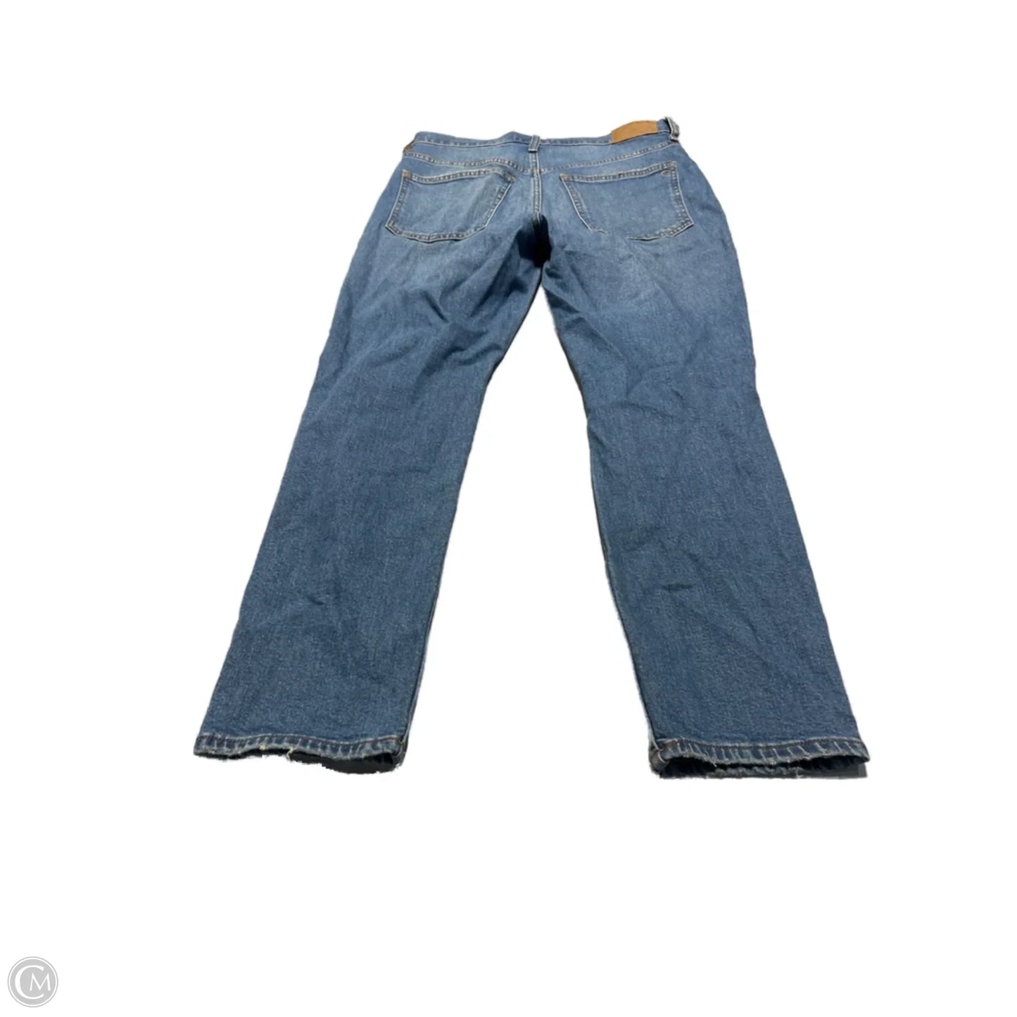Jeans Cropped By Madewell In Blue Denim, Size: 4