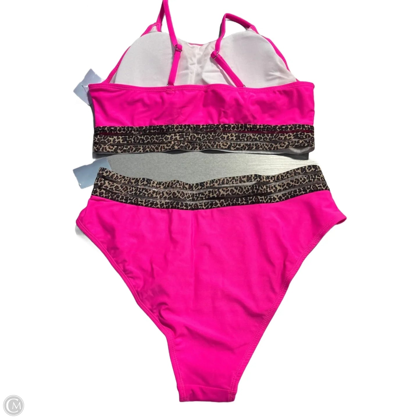 Swimsuit 2pc By Cmc In Pink, Size: Xl