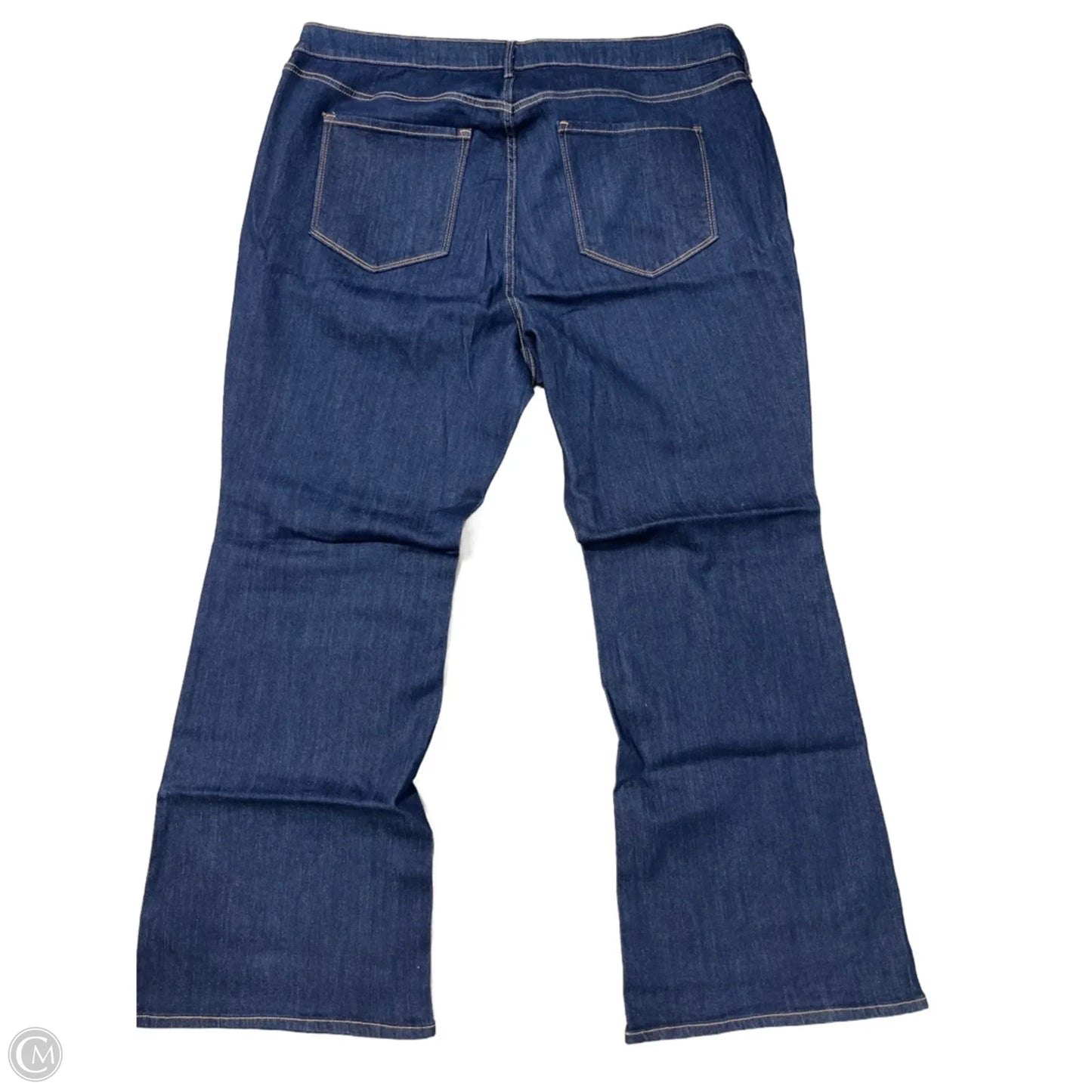 Jeans Flared By Old Navy In Blue Denim, Size: 24