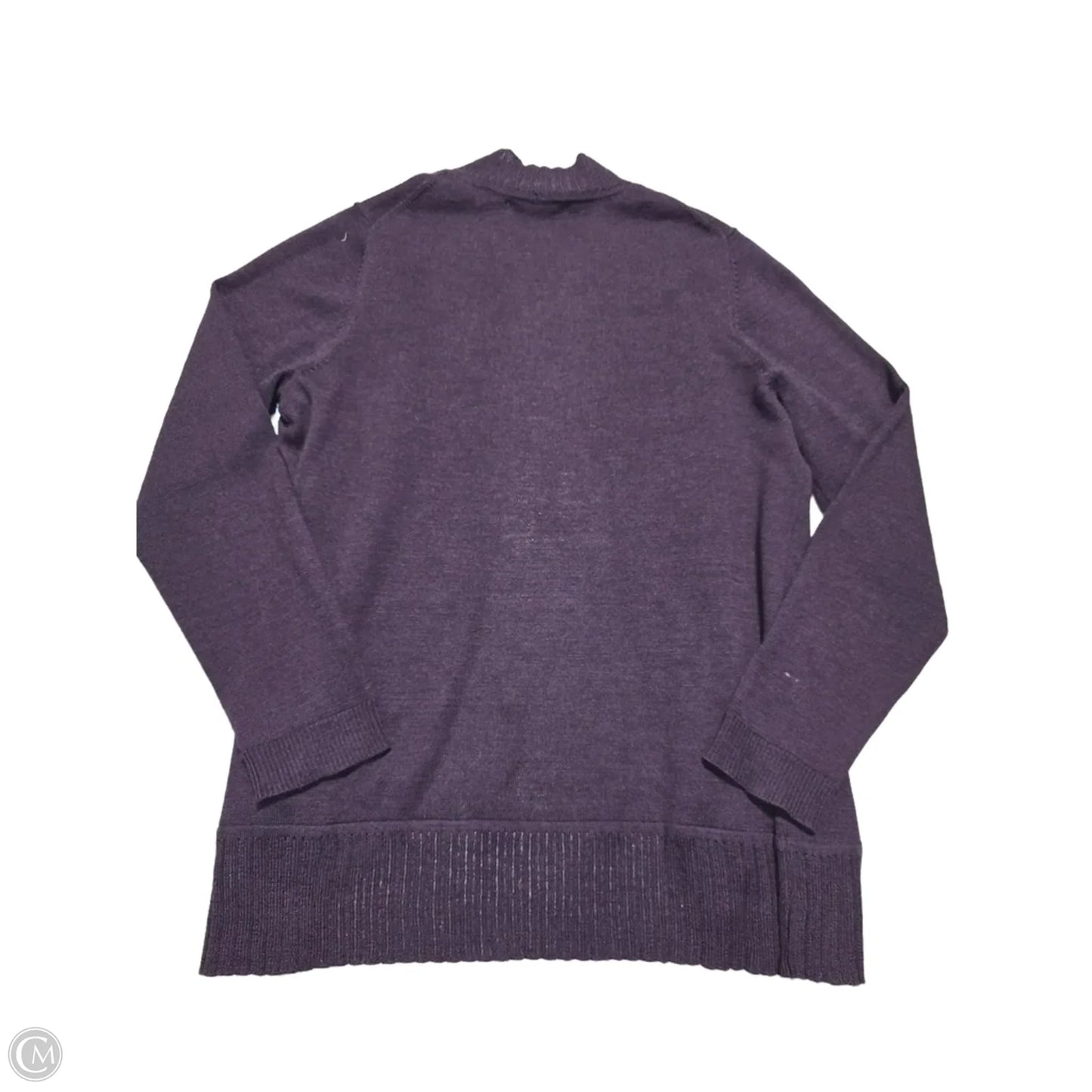 Cardigan By Coldwater Creek In Purple, Size: L
