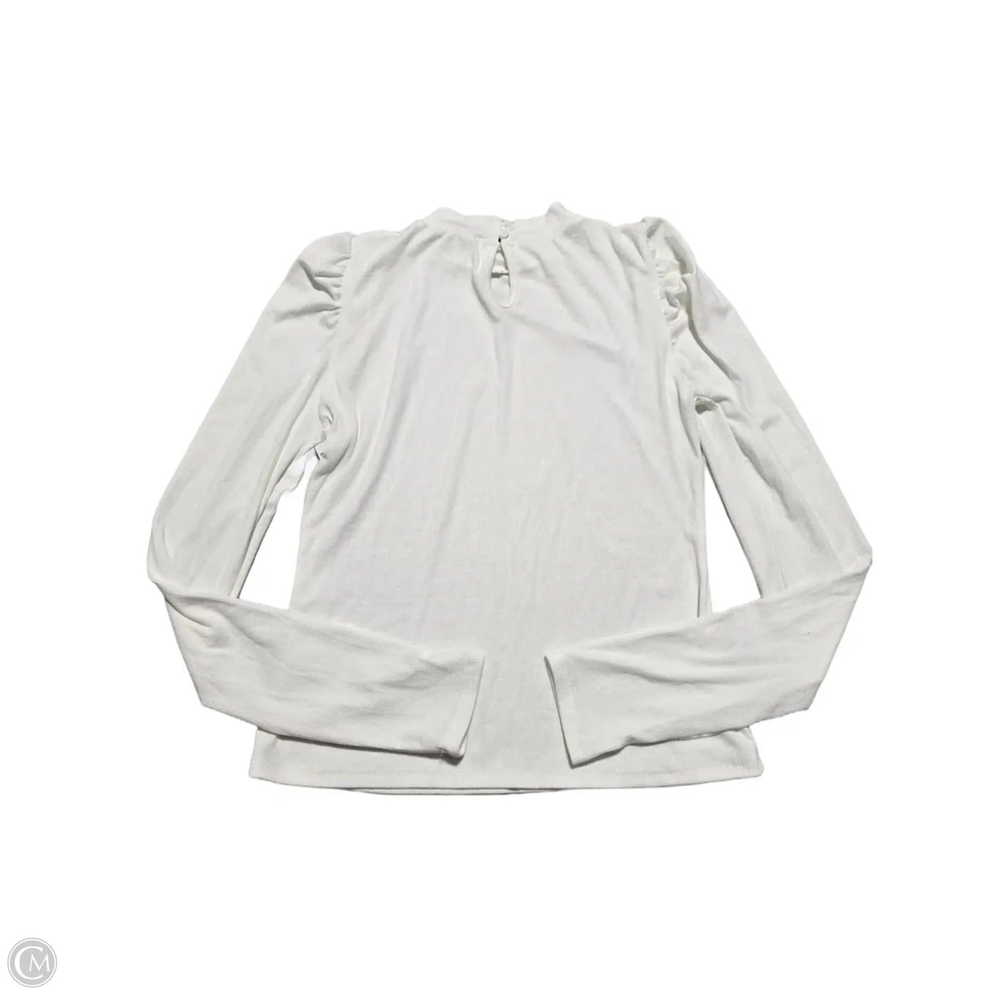 Top Long Sleeve By Hyfve In White, Size: L