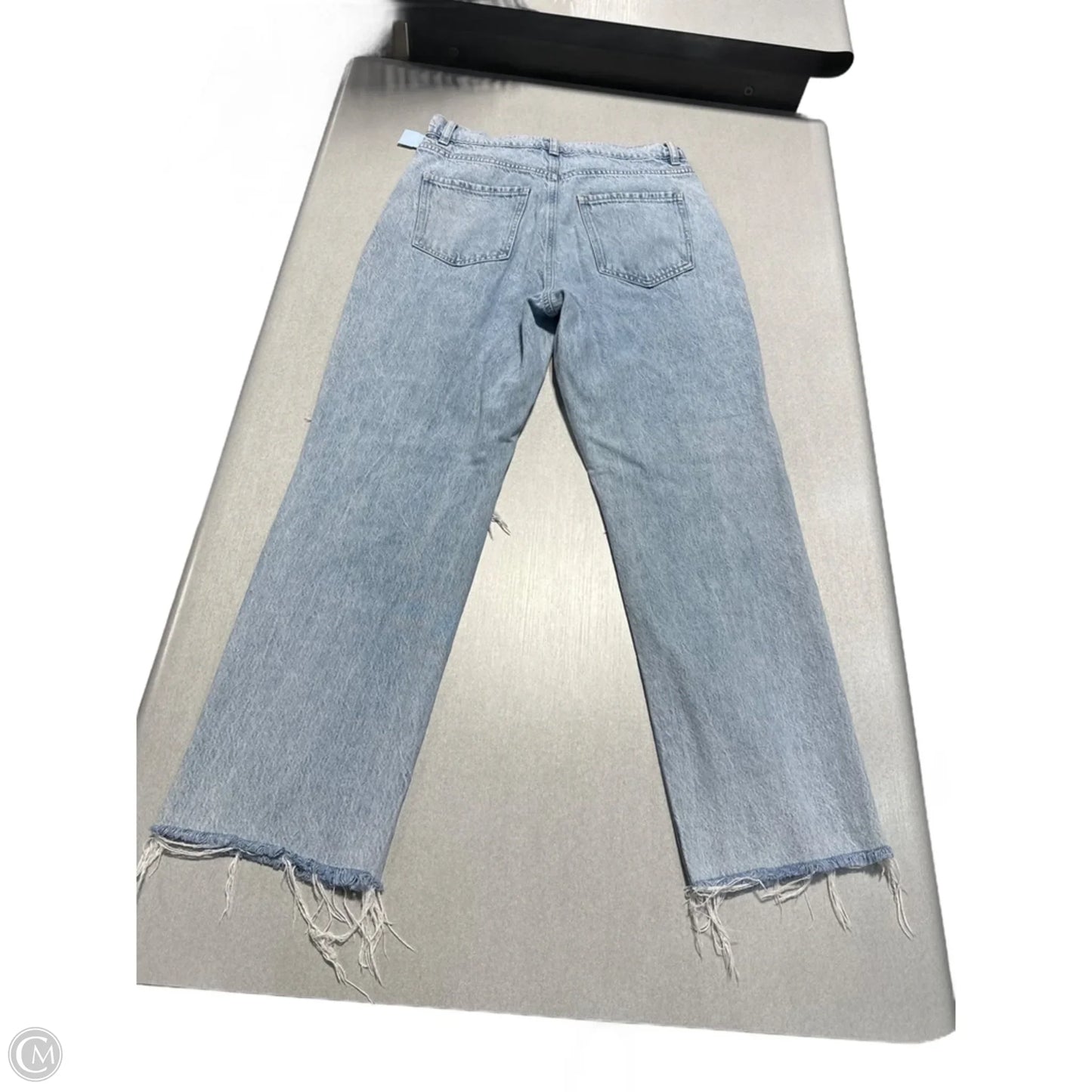 Jeans Straight By Garage In Blue Denim, Size: 8
