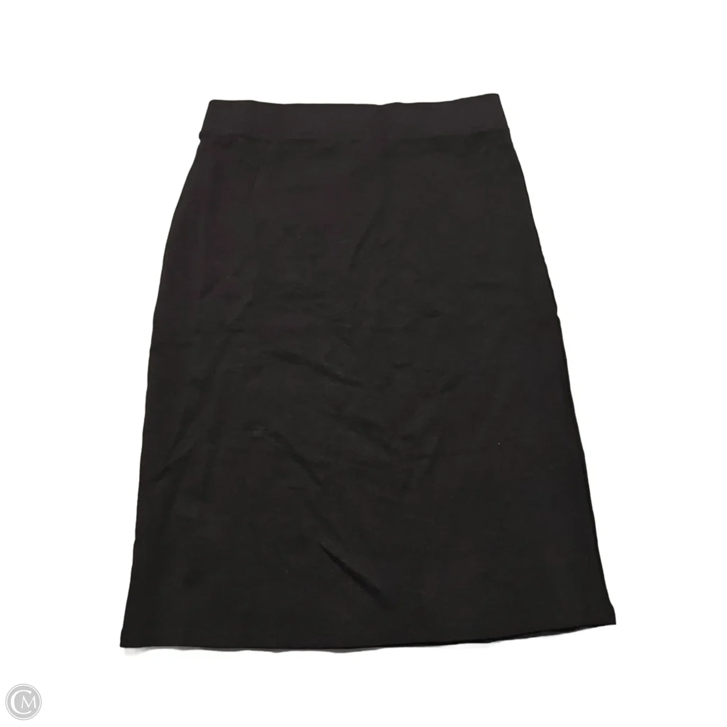 Skirt Midi By Zenana Outfitters In Black, Size: Xl