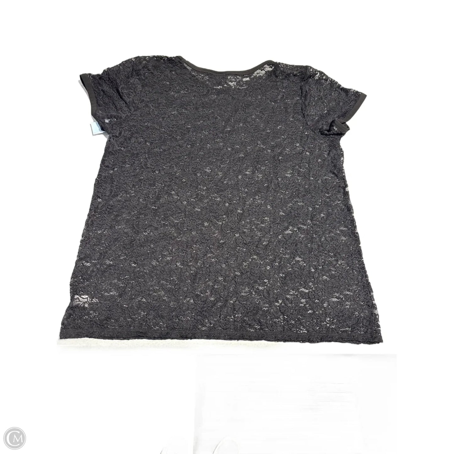 Top Short Sleeve By Torrid In Black, Size: L