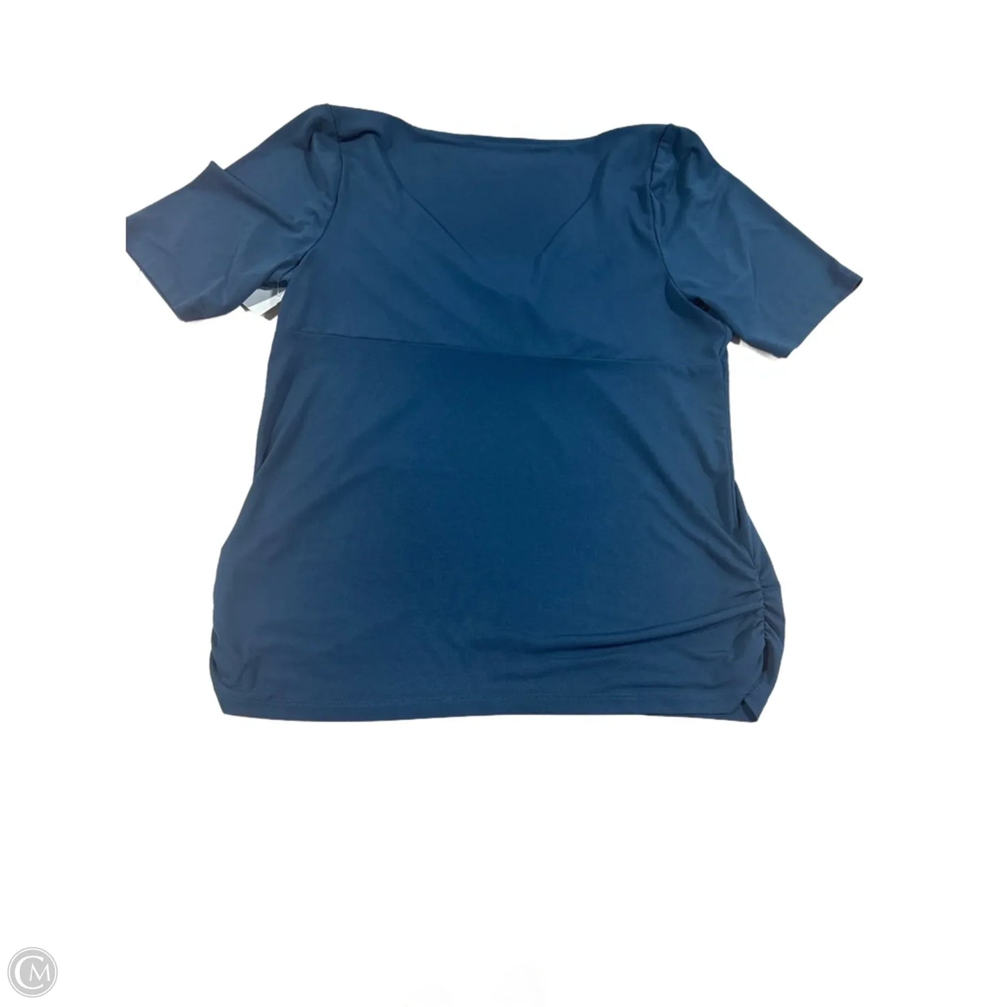 Top Short Sleeve By Lane Bryant In Teal, Size: Xl