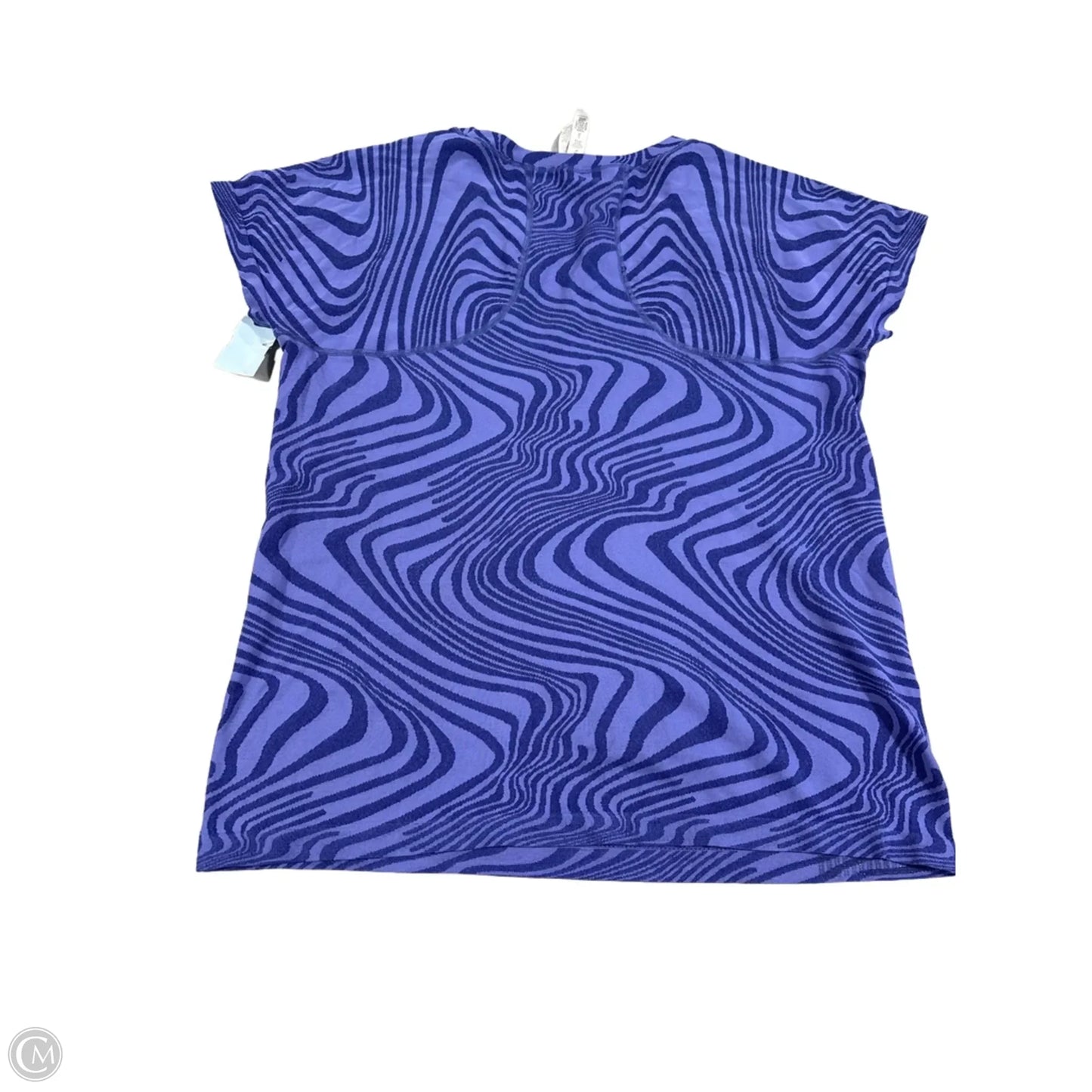 Athletic Top Short Sleeve By Athleta In Purple, Size: Xl