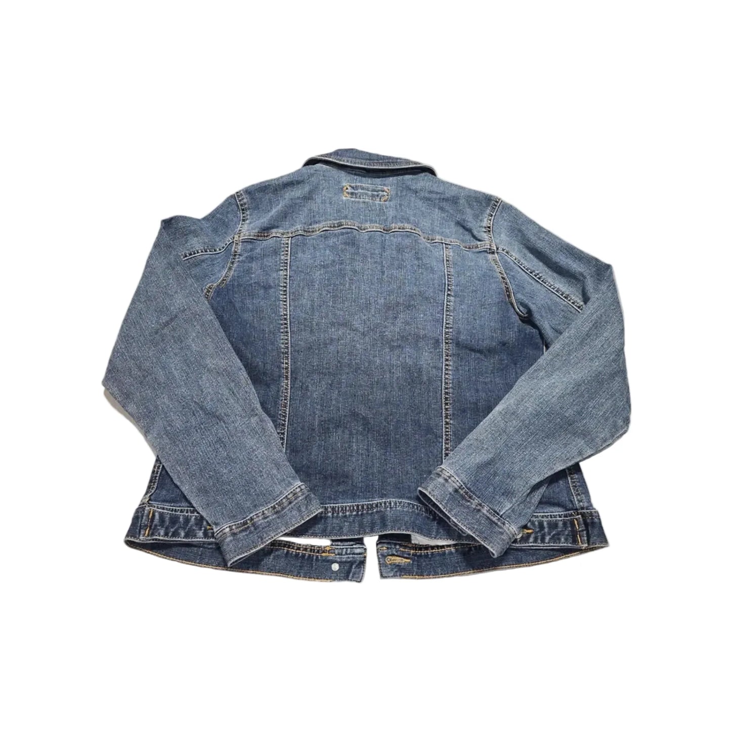 Jacket Denim By Maurices In Blue Denim, Size: L