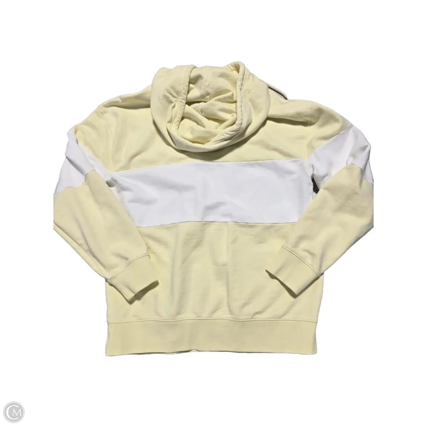 Sweatshirt Hoodie By Levis In Yellow, Size: S