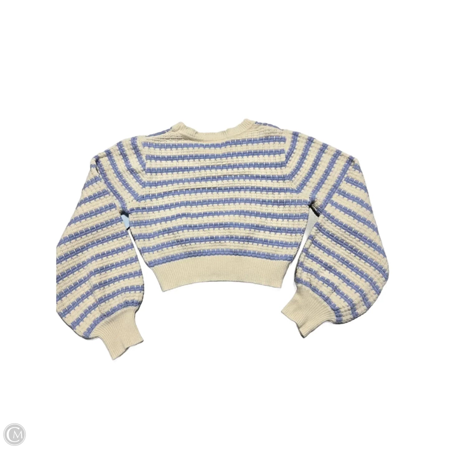Sweater By Altard State In Blue & Cream, Size: S