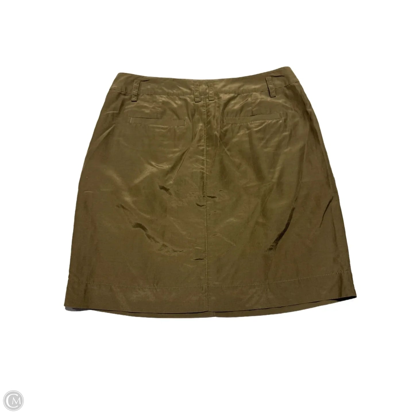 Skirt Midi By Banana Republic In Green, Size: 4